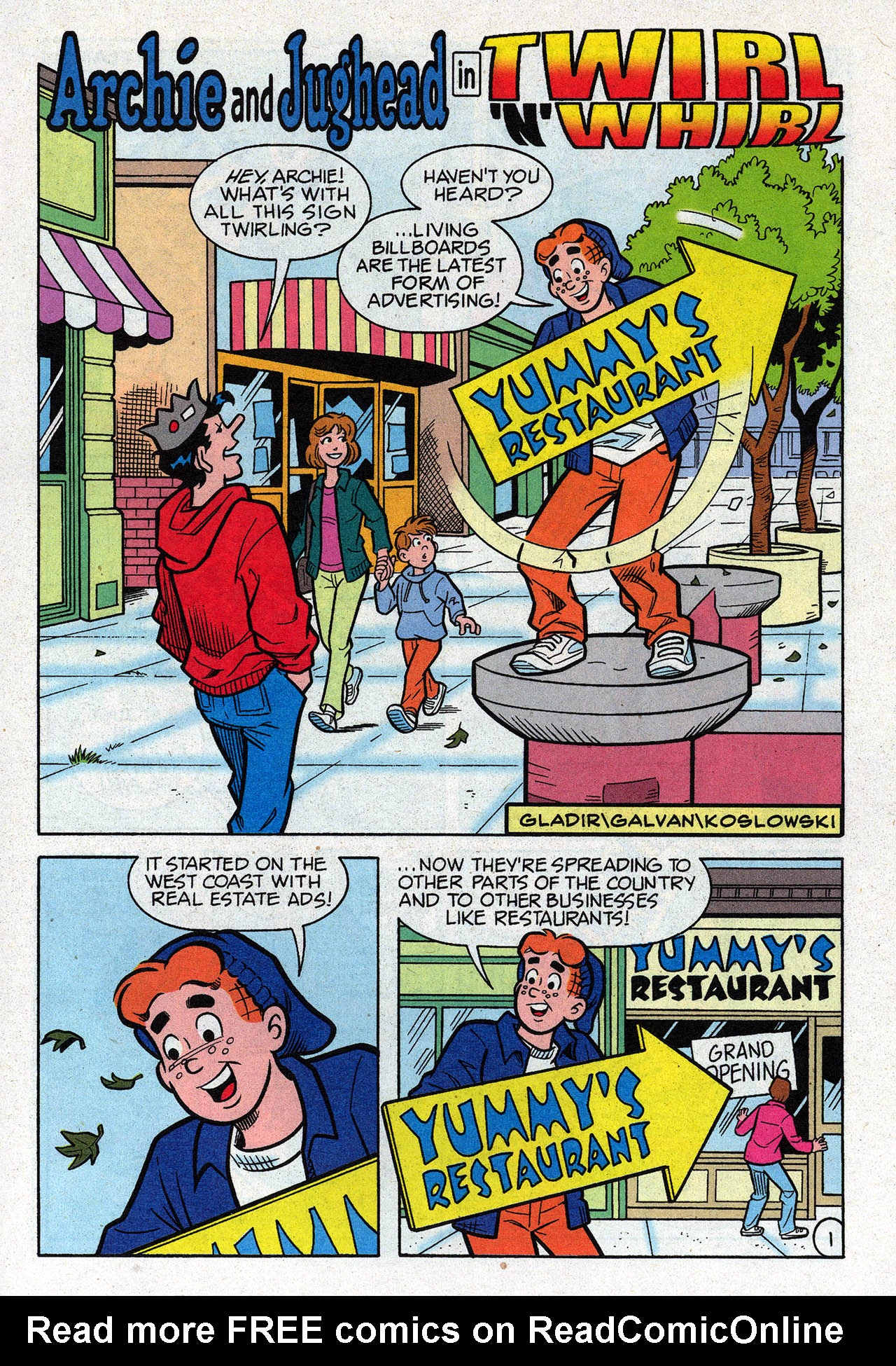 Read online Jughead & Friends Digest Magazine comic -  Issue #24 - 91