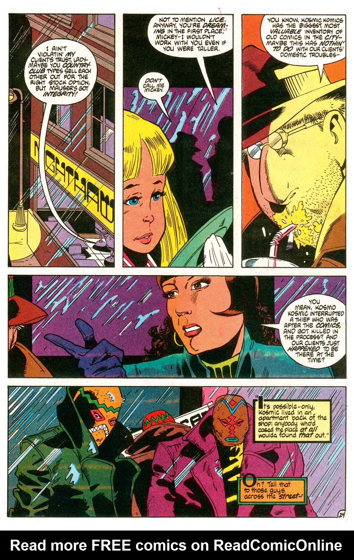 Read online The P.I.'s: Michael Mauser and Ms. Tree comic -  Issue #1 - 30