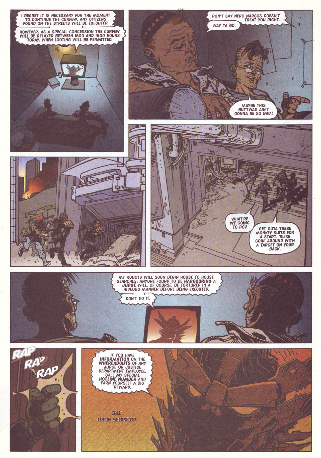 Read online Judge Dredd Megazine (vol. 3) comic -  Issue #56 - 15