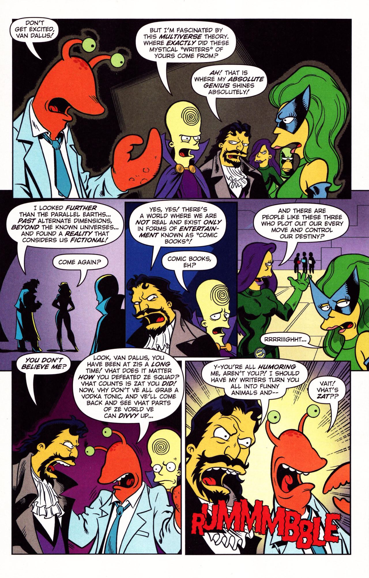 Read online Bongo Comics Presents Simpsons Super Spectacular comic -  Issue #6 - 26