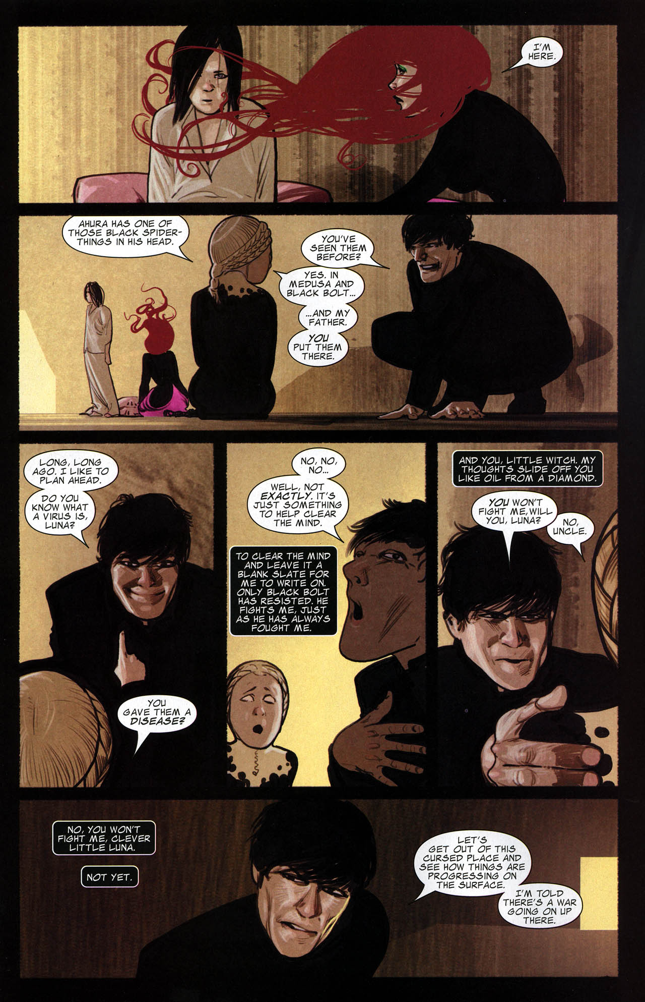 Read online Silent War comic -  Issue #6 - 10