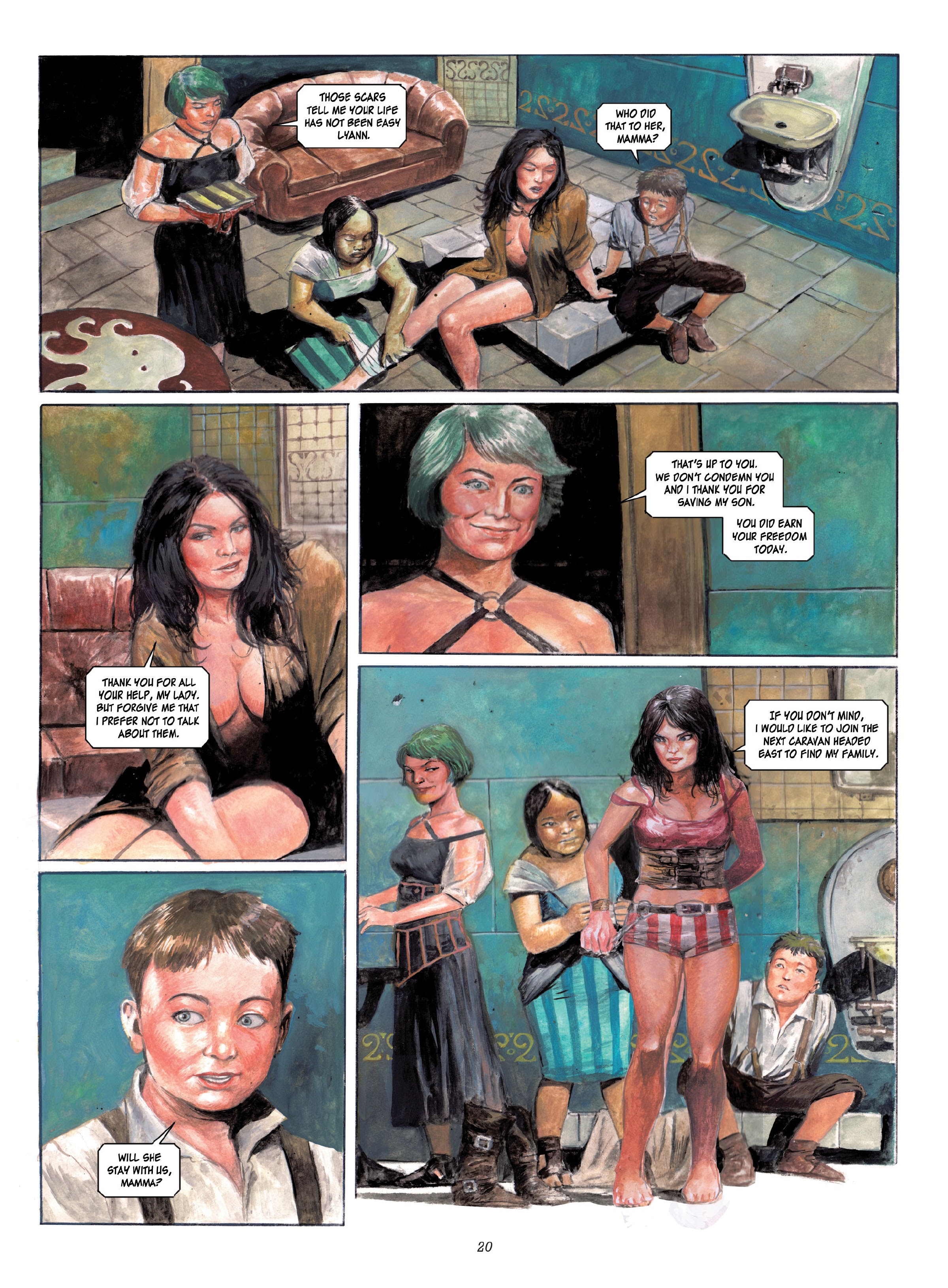 Read online The Lost Tales of Lemuria: The Mountains of Moran comic -  Issue # Full - 20