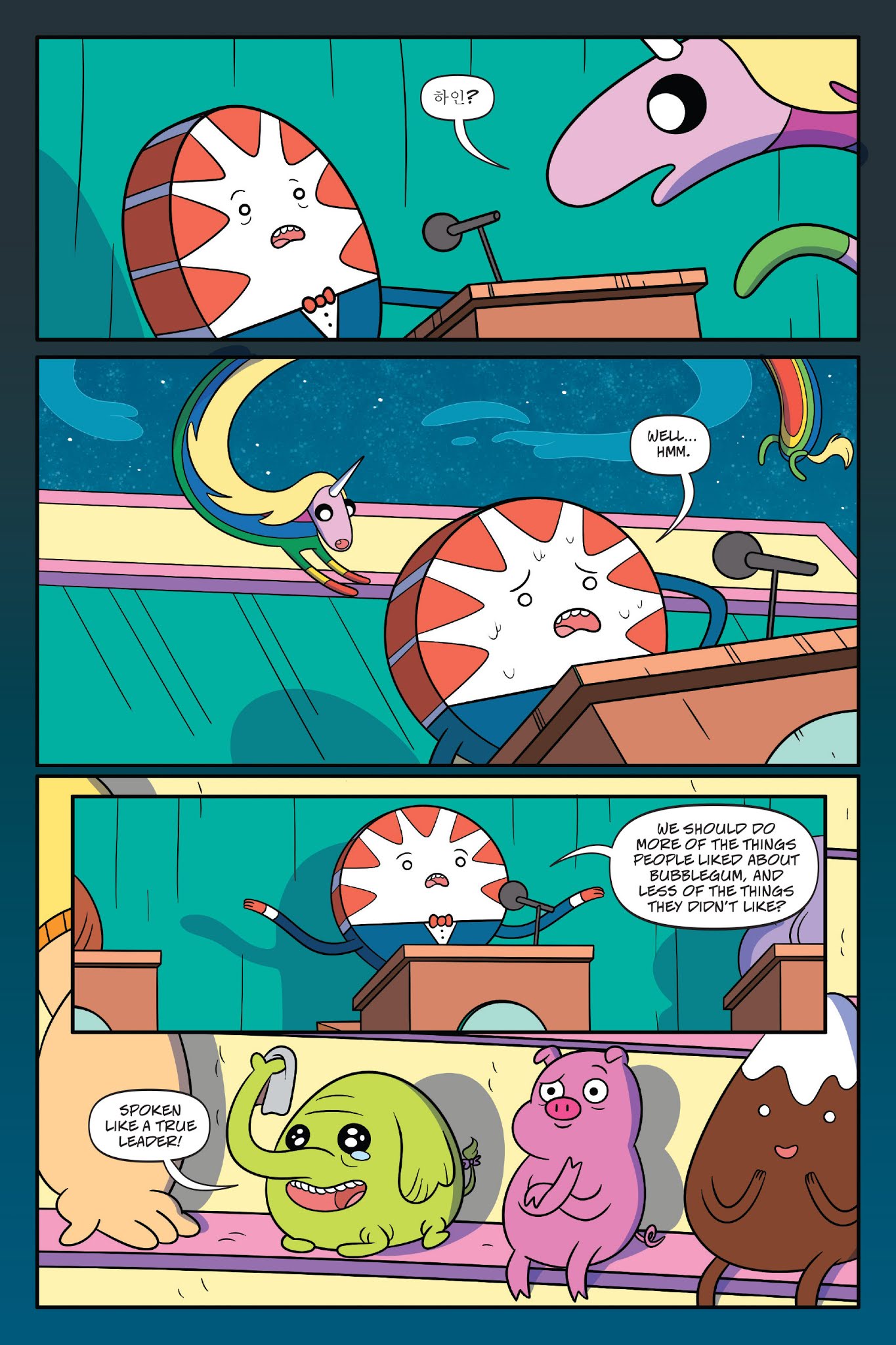 Read online Adventure Time: President Bubblegum comic -  Issue # TPB - 38