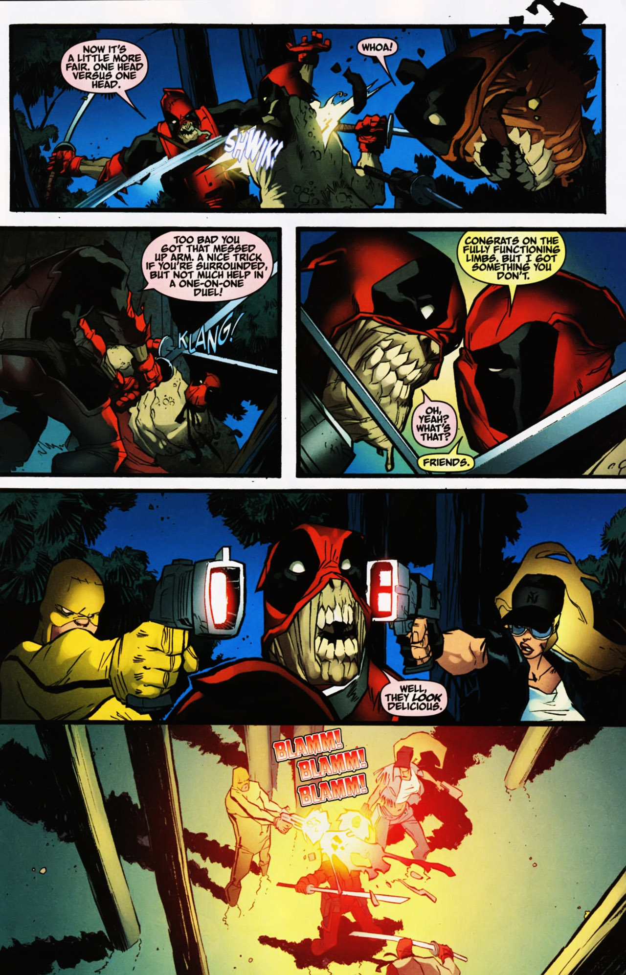 Read online Deadpool: Merc With a Mouth comic -  Issue #13 - 26