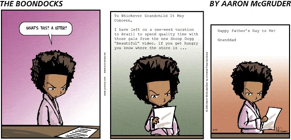 Read online The Boondocks Collection comic -  Issue # Year 2003 - 166
