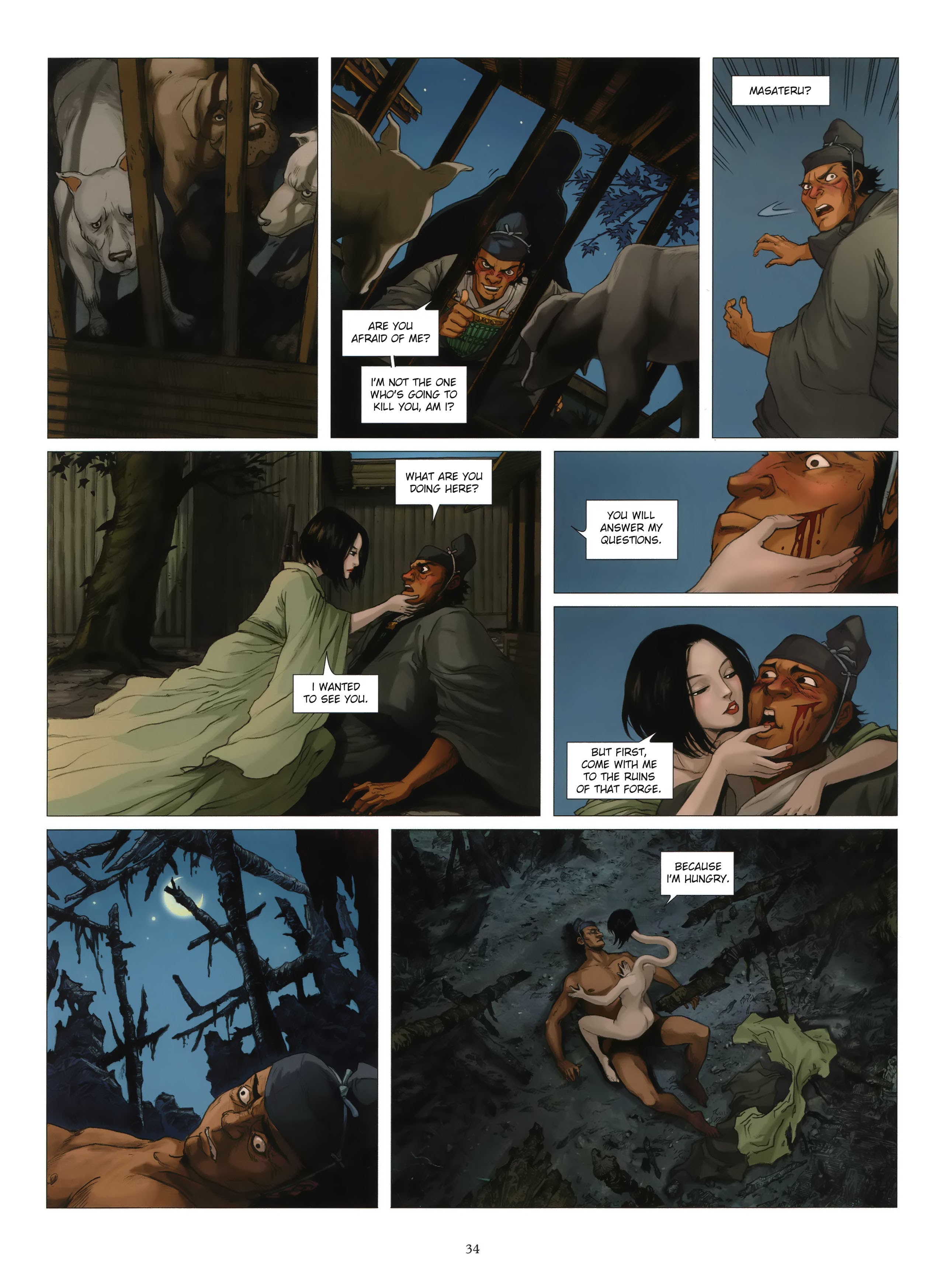 Read online Shadow of the Shinobi comic -  Issue #1 - 35