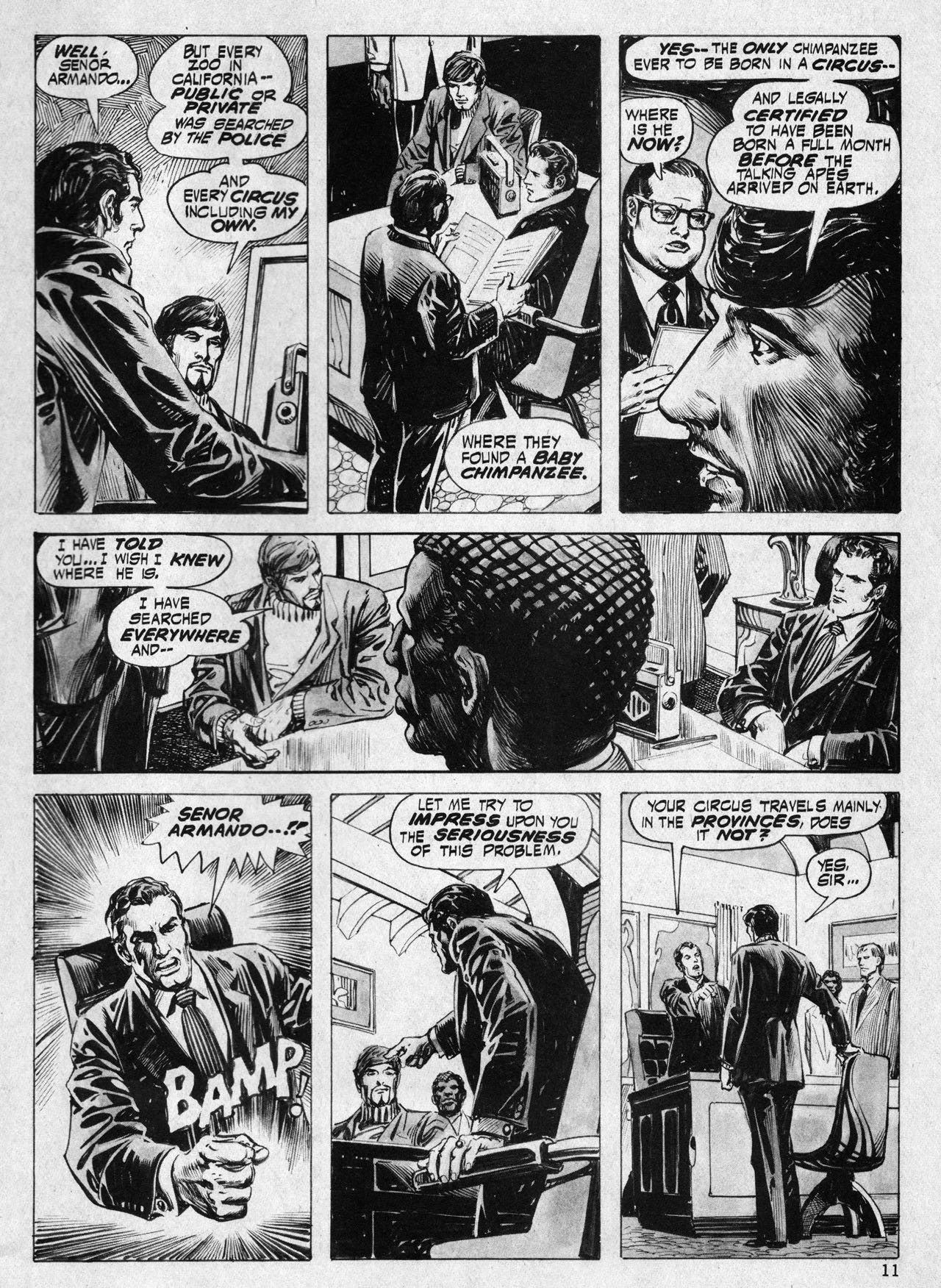 Read online Planet of the Apes comic -  Issue #18 - 11