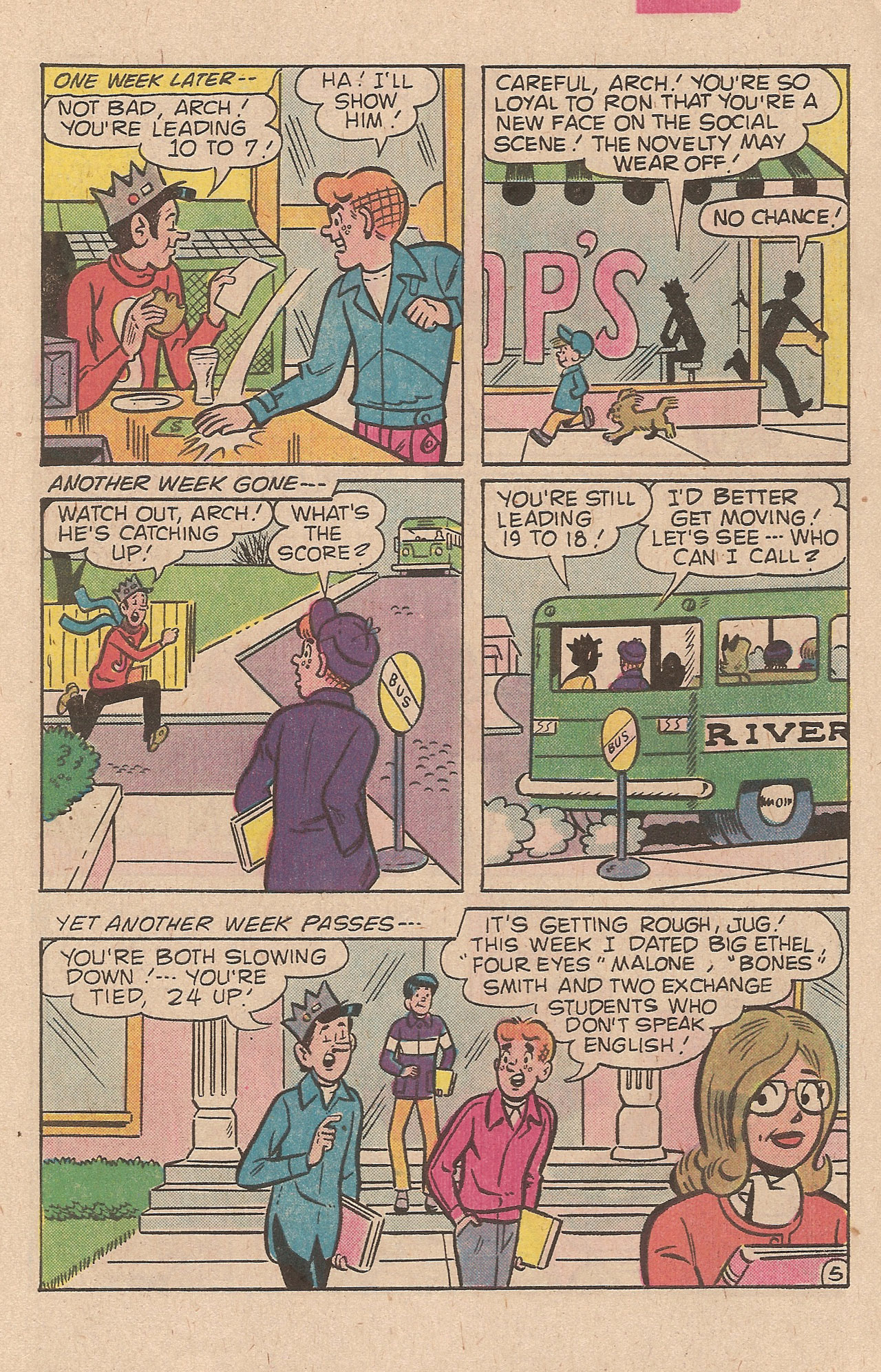 Read online Pep Comics comic -  Issue #373 - 7