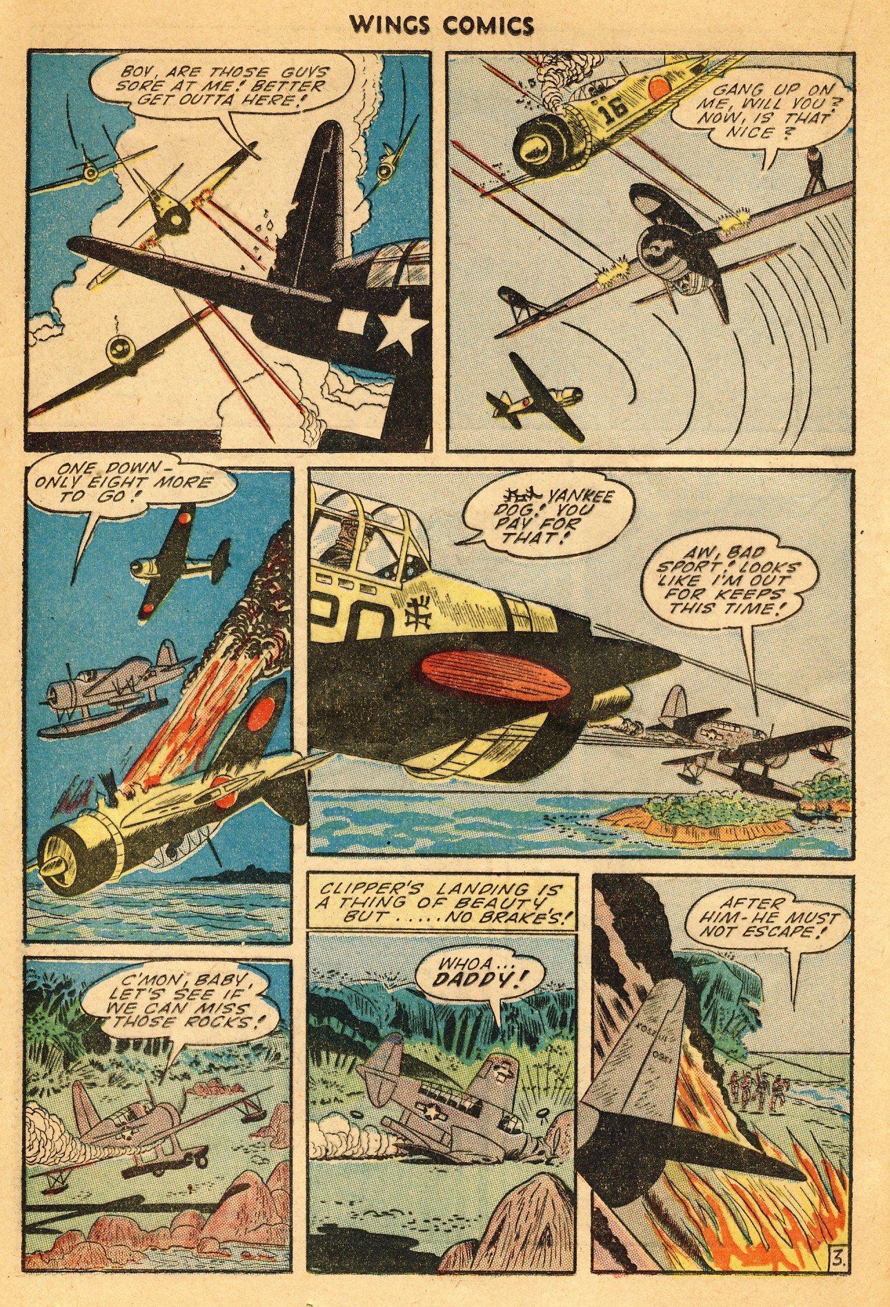 Read online Wings Comics comic -  Issue #54 - 32