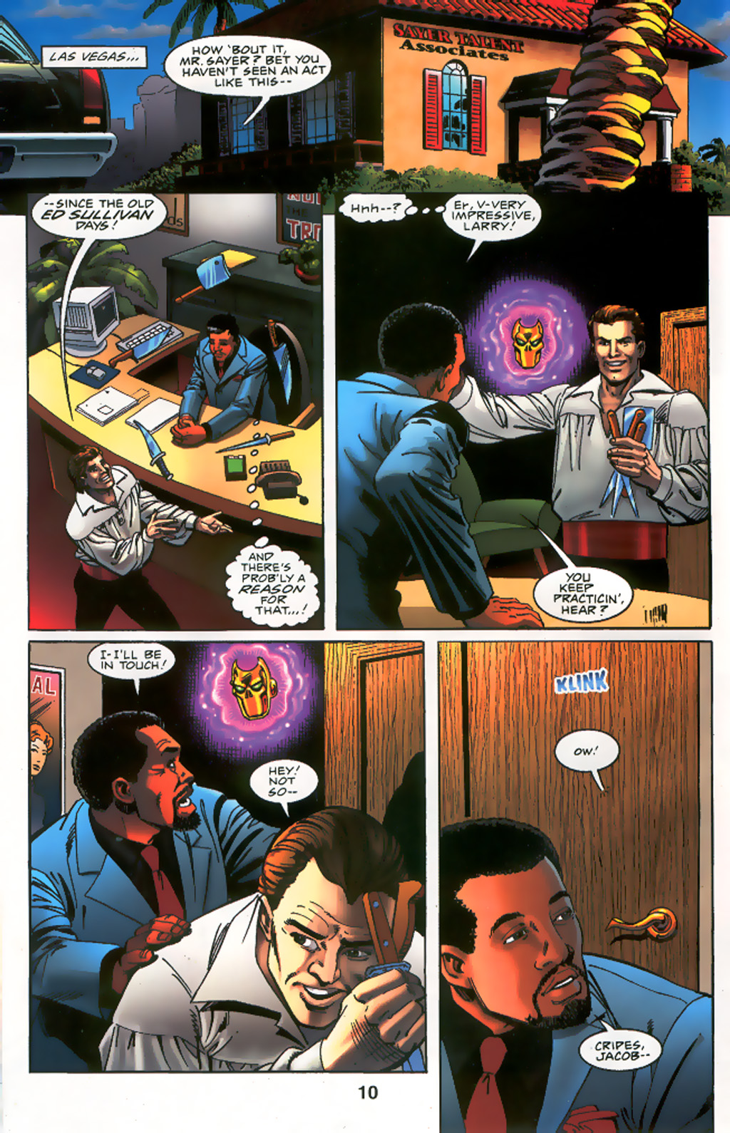 Read online Deathmask comic -  Issue #2 - 12