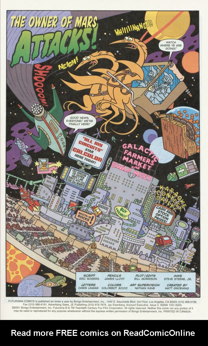 Read online Futurama Comics comic -  Issue #3 - 2