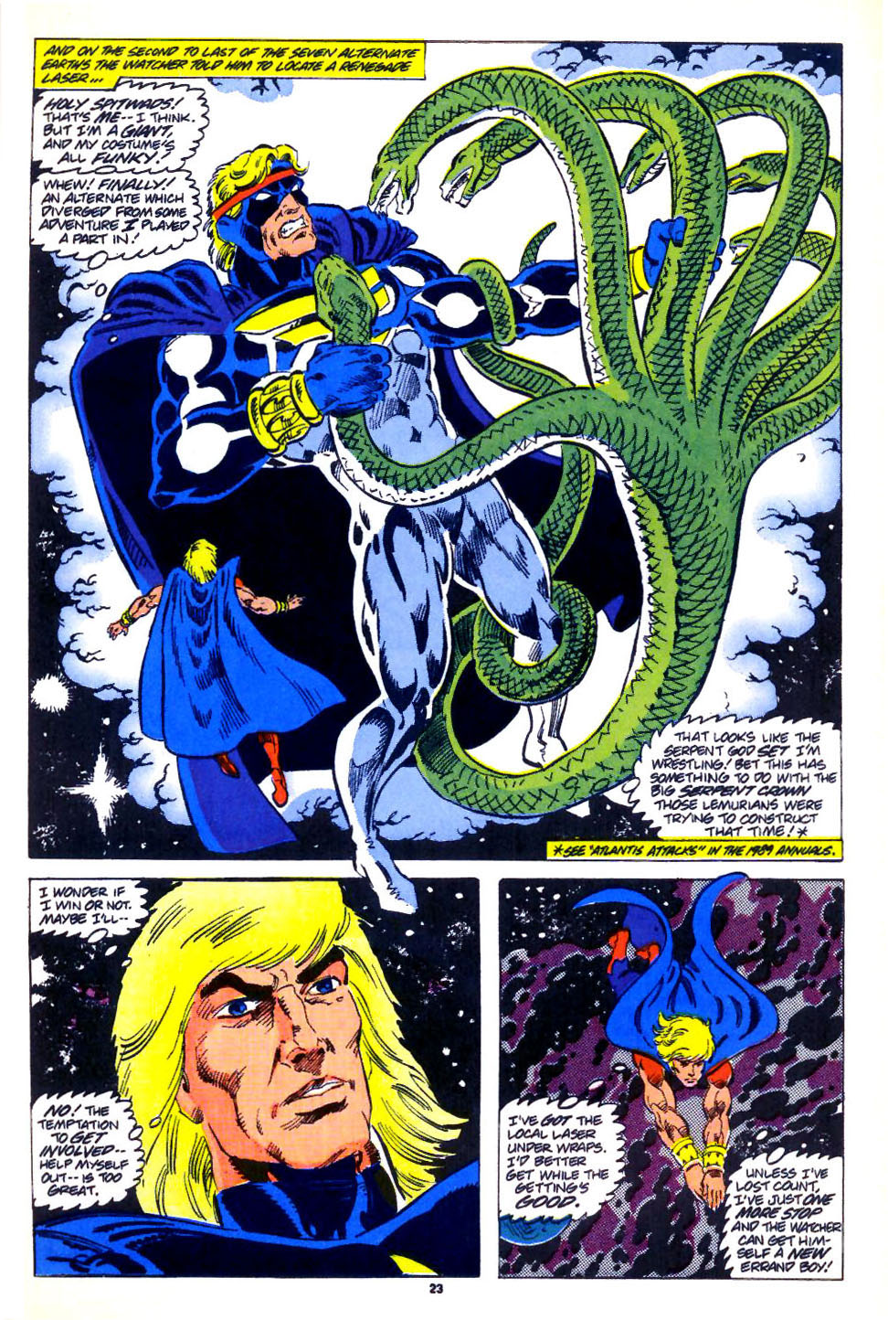 Read online Quasar comic -  Issue #30 - 18