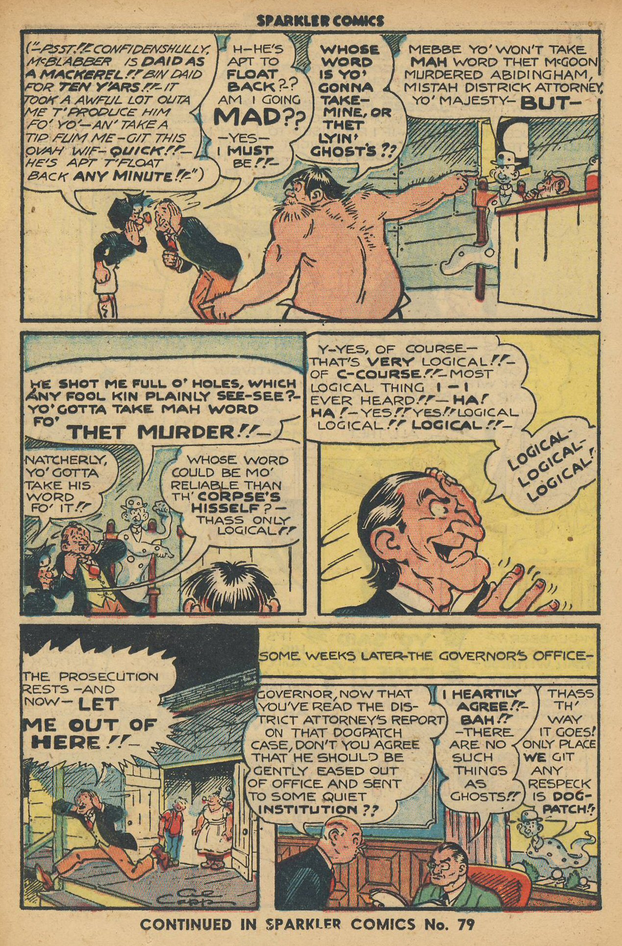 Read online Sparkler Comics comic -  Issue #78 - 18