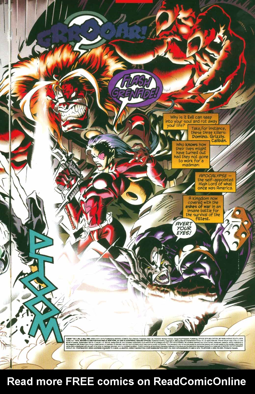 Read online X-Man comic -  Issue #3 - 4