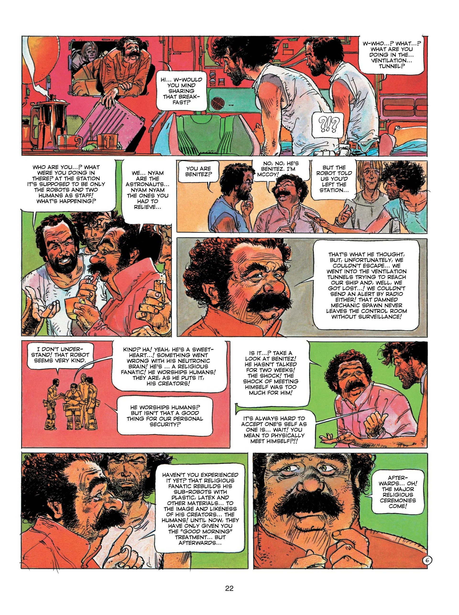 Read online Clarke and Kubrick comic -  Issue #1 - 23