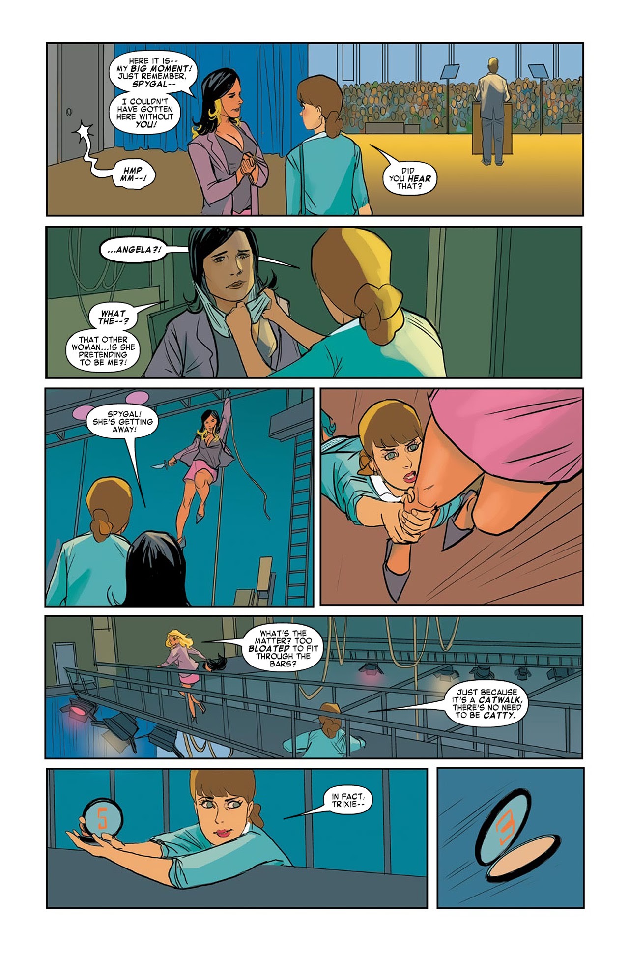 Read online SpyGal: Thrills, Frills & Espionage comic -  Issue #1 - 13