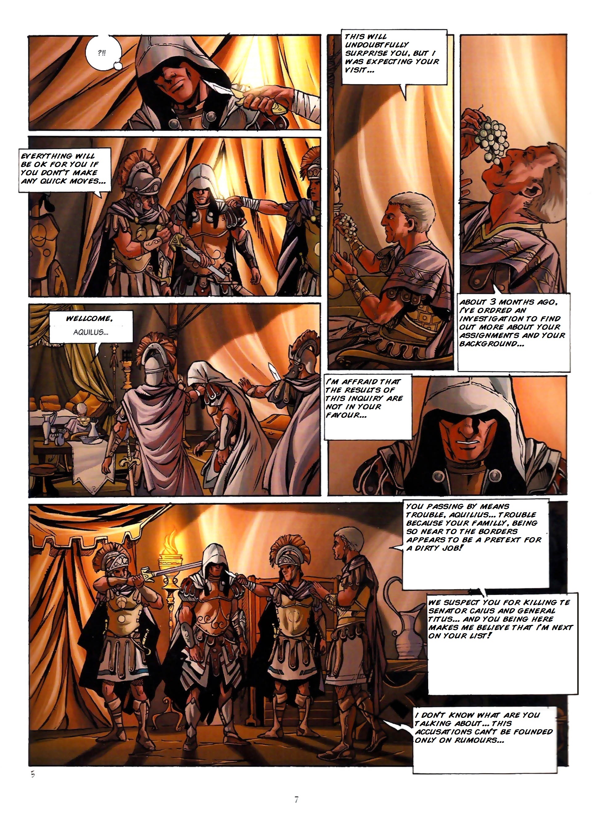 Read online Assassin's Creed (2009) comic -  Issue #1 - 7