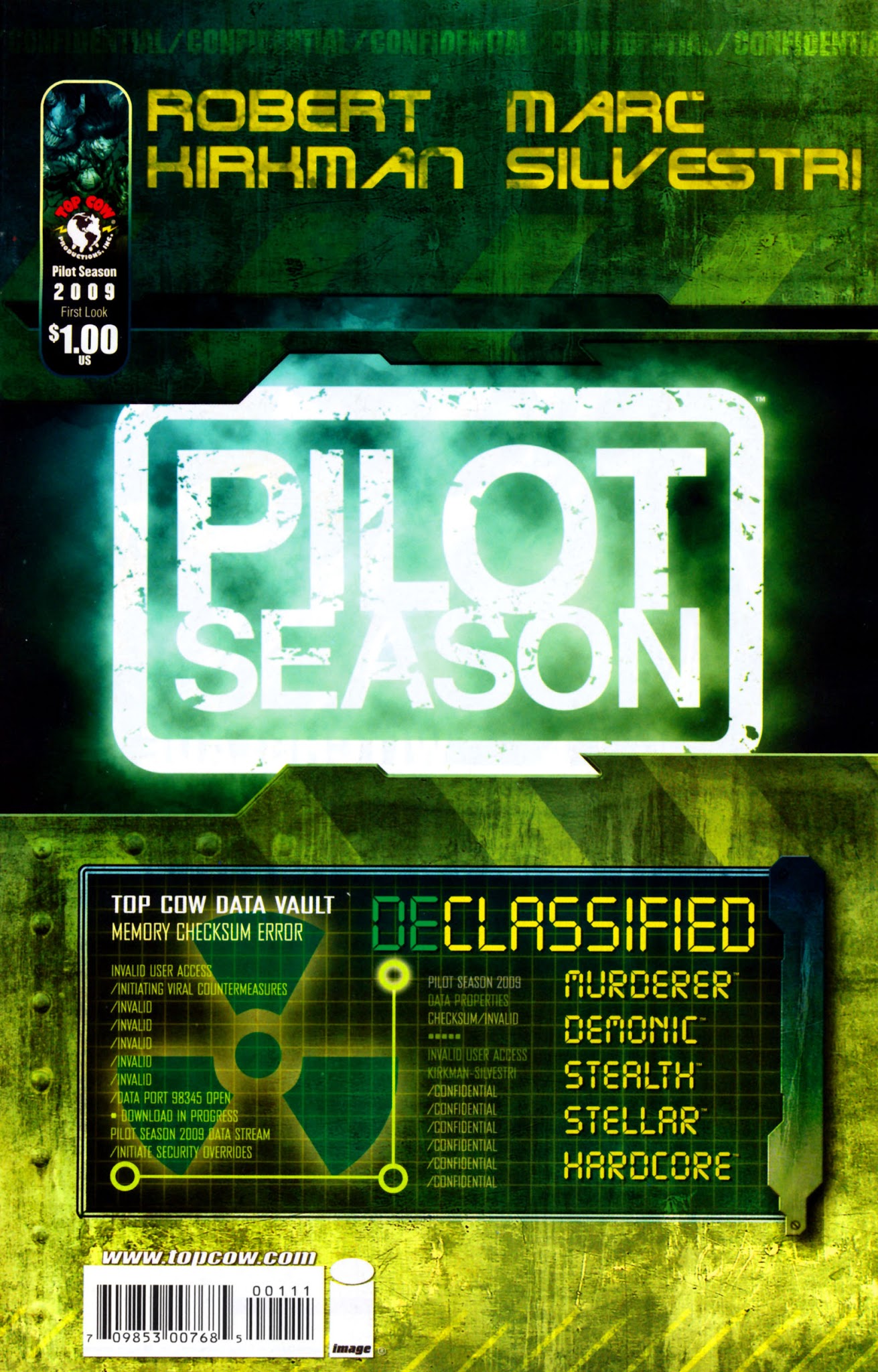 Read online Pilot Season 2009 comic -  Issue # Issue Declassified - 1