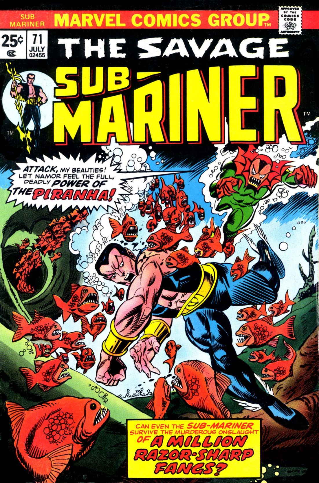 Read online The Sub-Mariner comic -  Issue #71 - 1