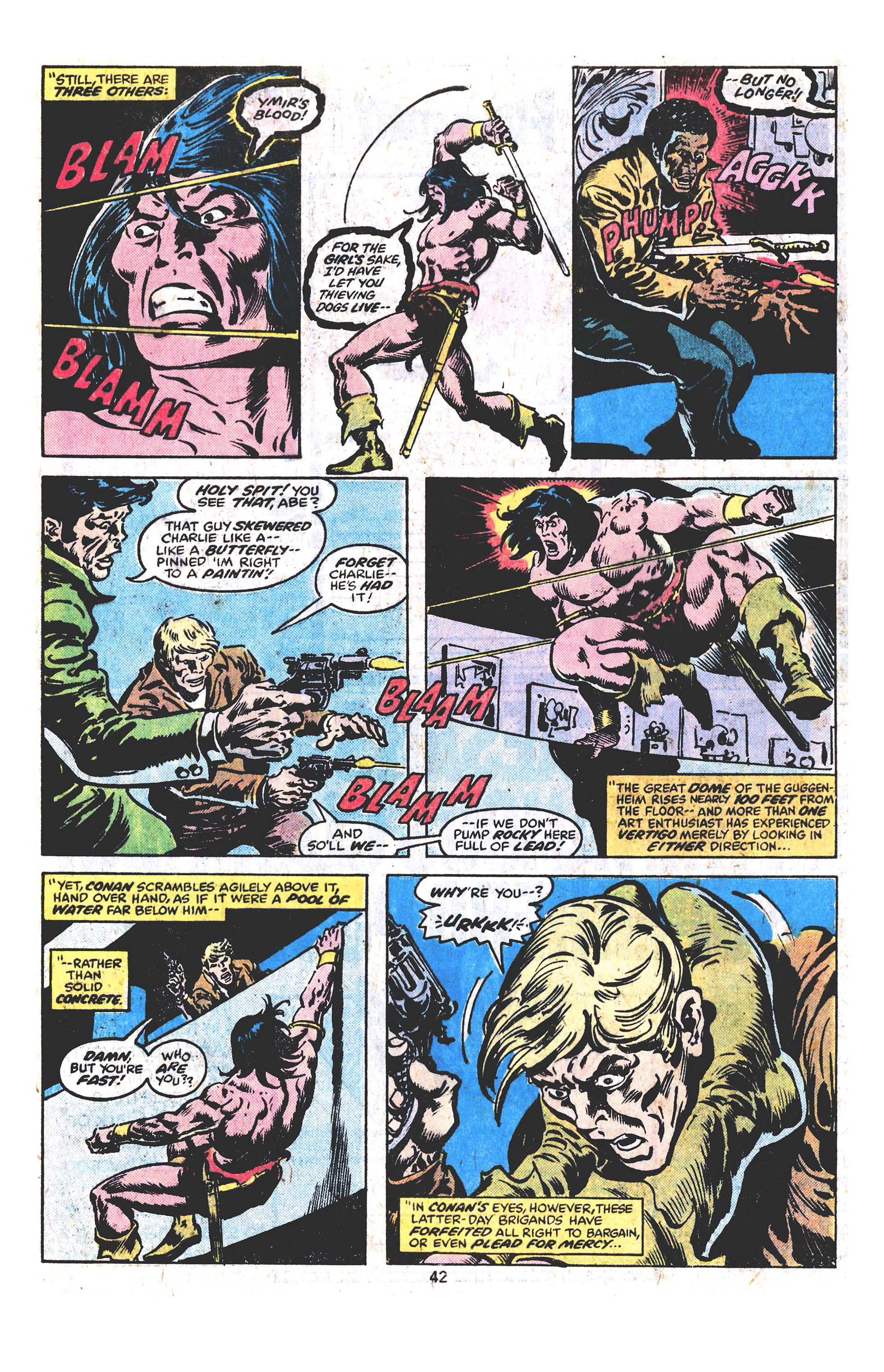 Read online What If? (1977) comic -  Issue #13 - Conan The Barbarian walked the Earth Today - 31