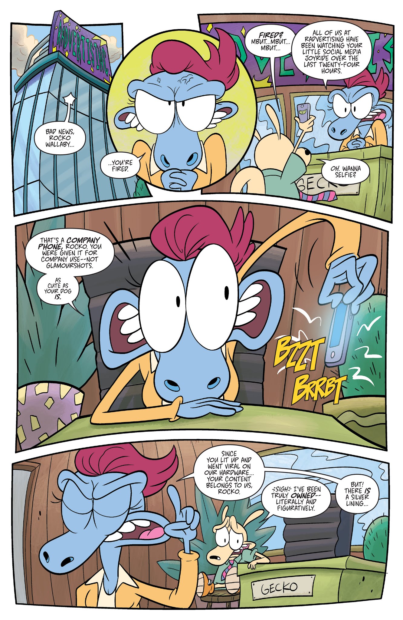 Read online Rocko's Modern Life (2017) comic -  Issue #5 - 13