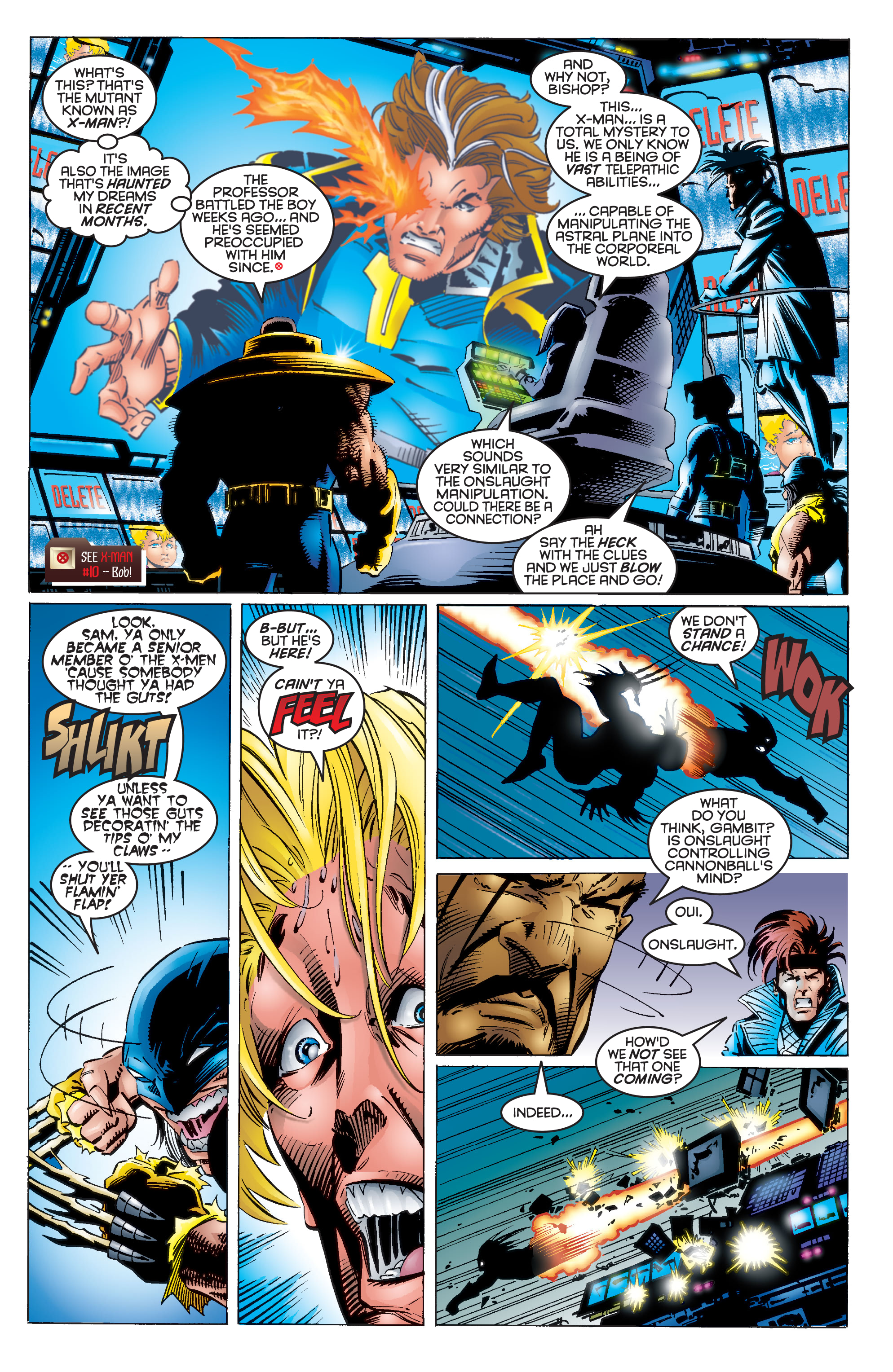 Read online X-Men Milestones: Onslaught comic -  Issue # TPB (Part 2) - 20