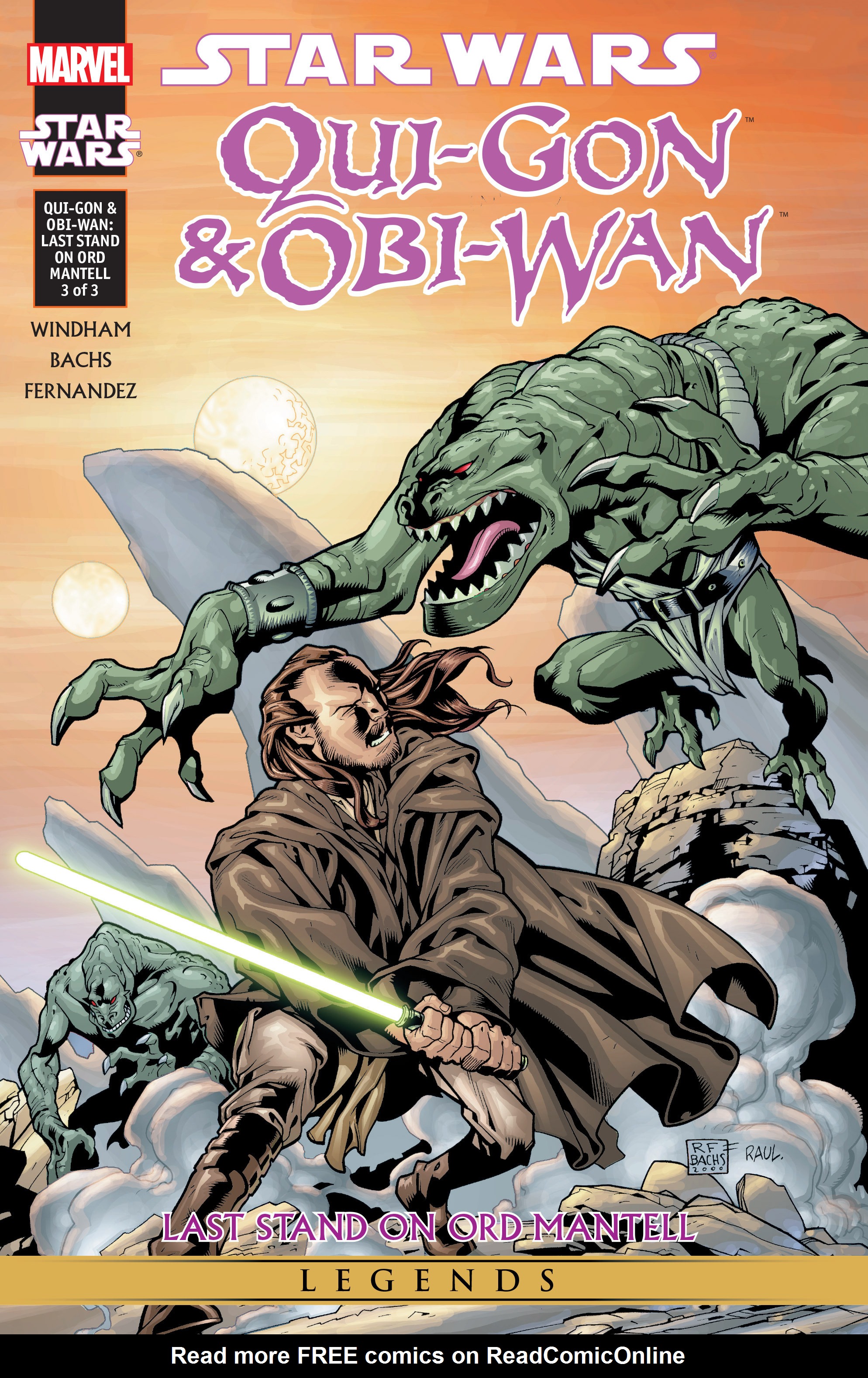 Read online Star Wars: Qui-Gon & Obi-Wan - Last Stand on Ord Mantell comic -  Issue #3 - 1