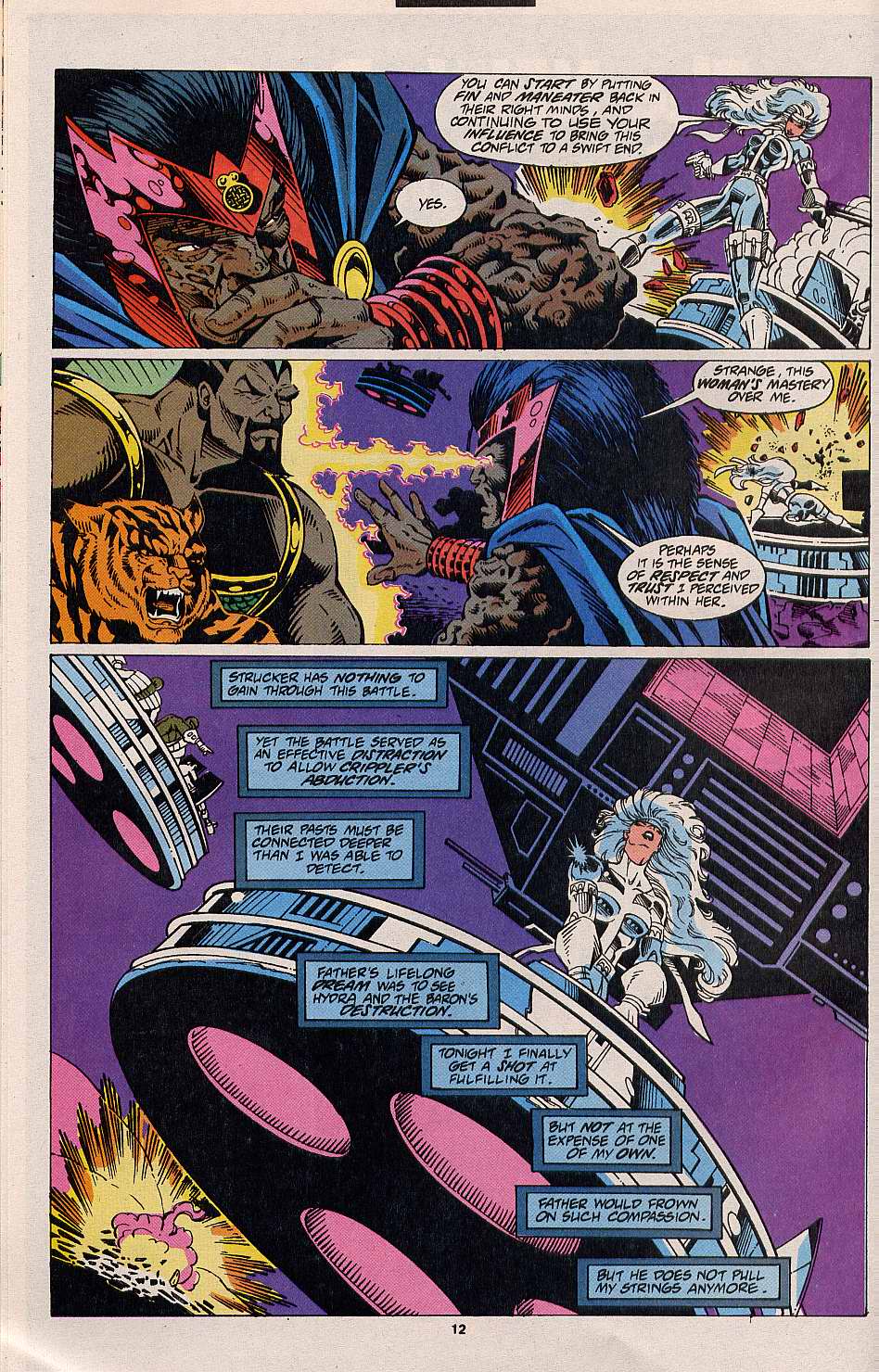 Read online Silver Sable and the Wild Pack comic -  Issue #17 - 10