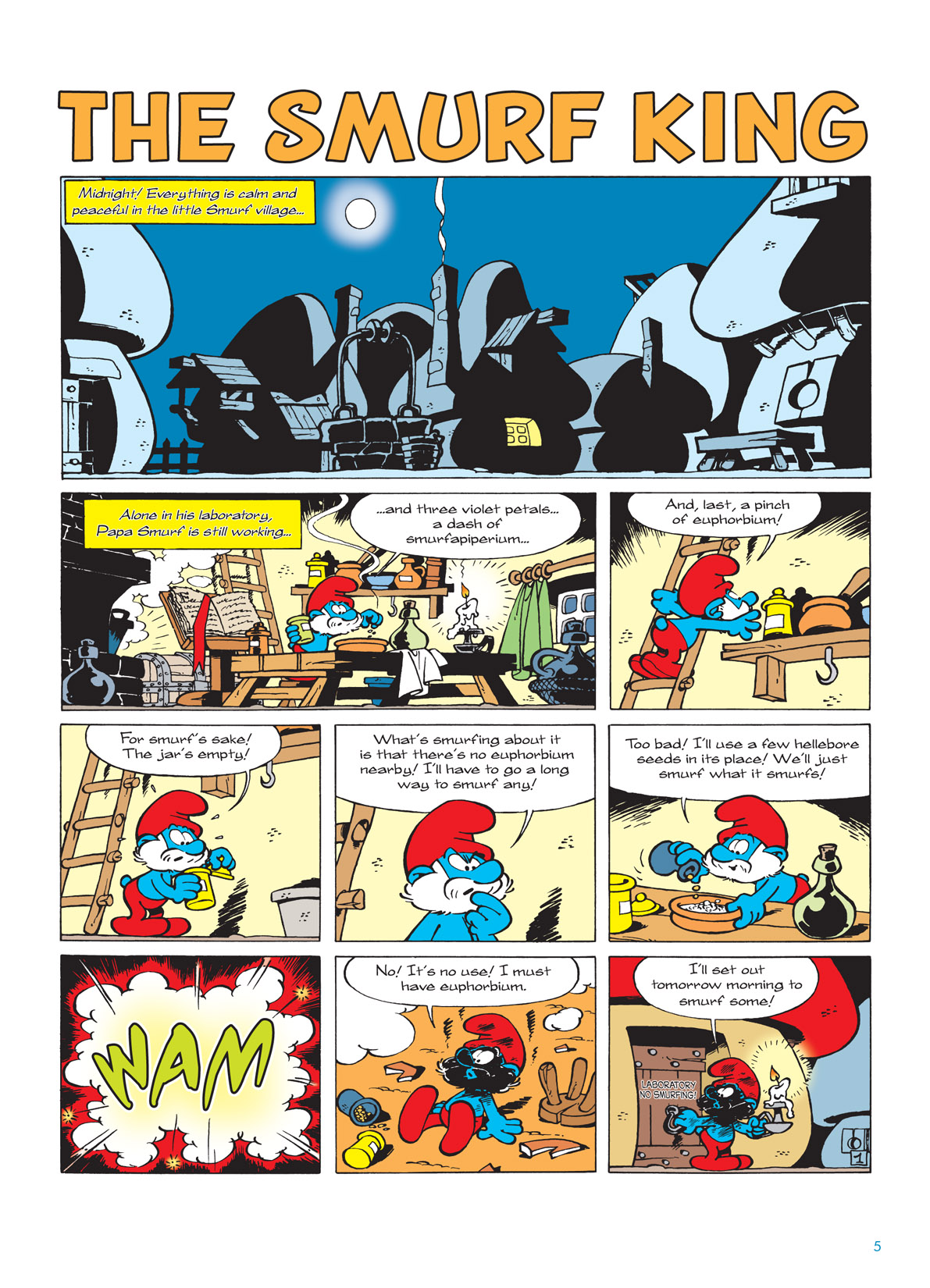 Read online The Smurfs comic -  Issue #3 - 5