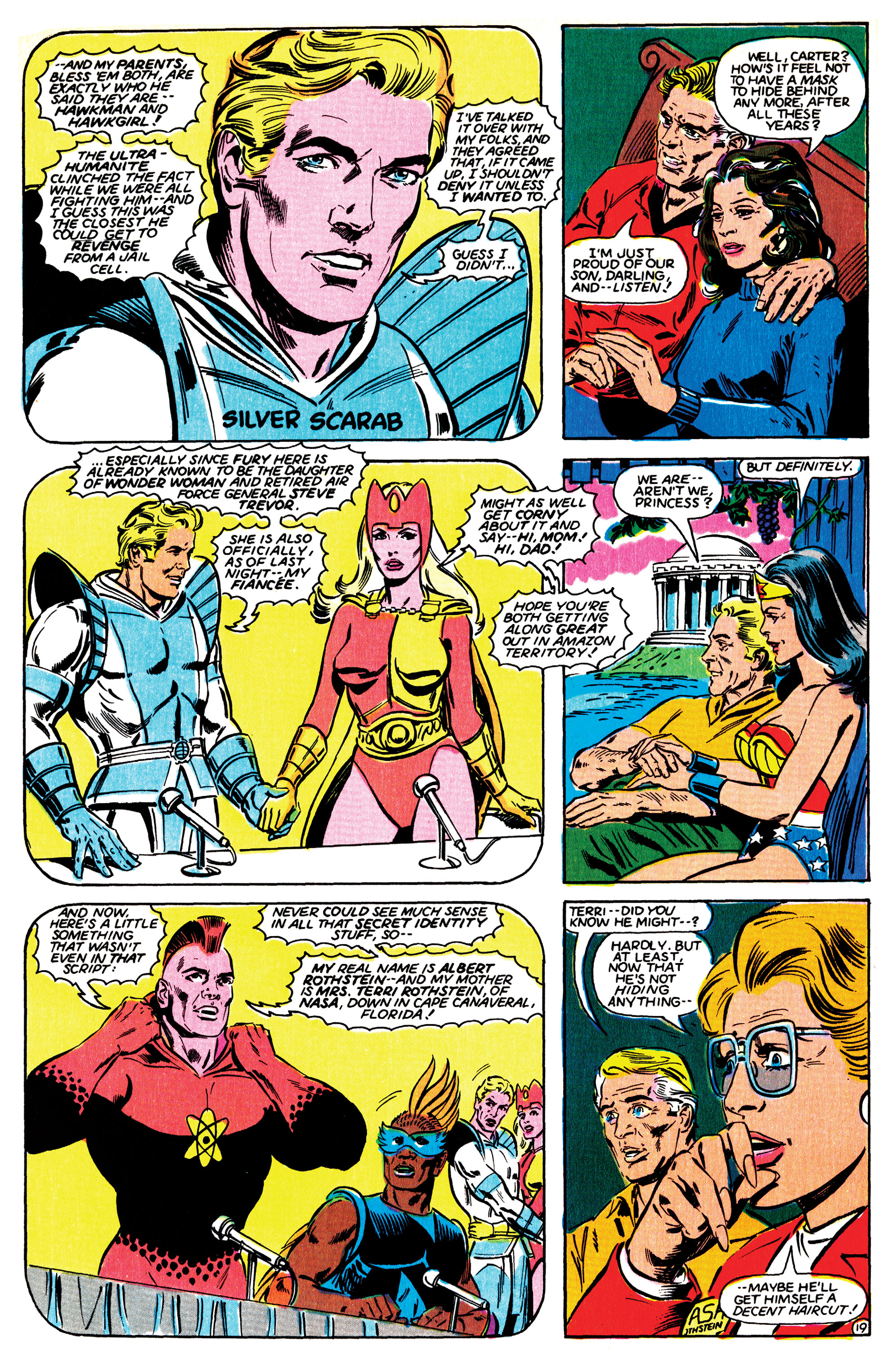 Read online Infinity Inc. (1984) comic -  Issue #12 - 19