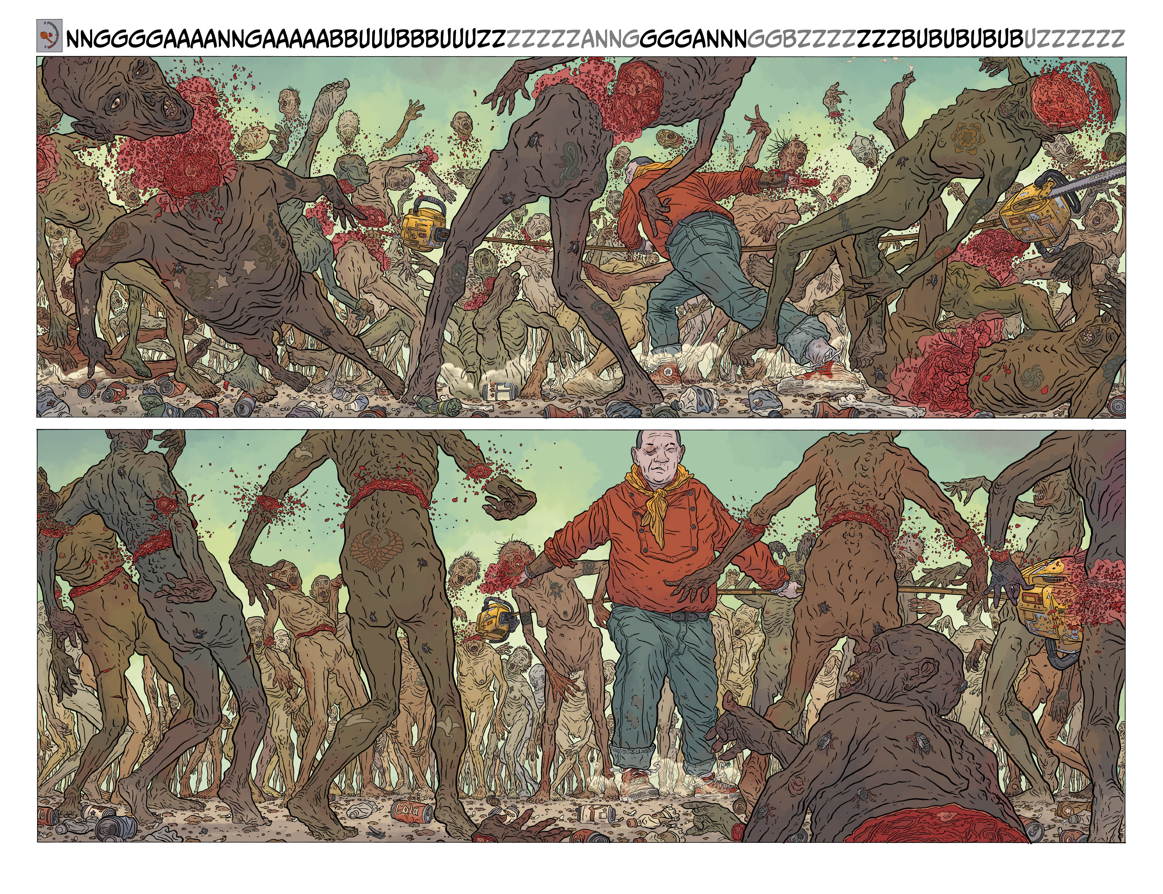 Read online The Shaolin Cowboy: Who'll Stop the Reign? comic -  Issue # _TPB - 40