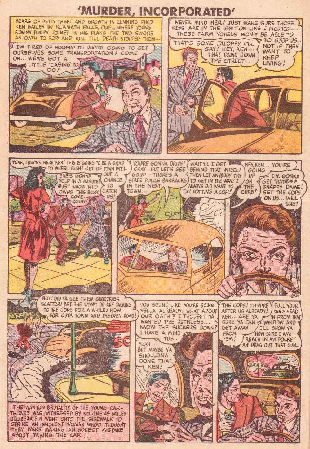 Read online Murder Incorporated (1948) comic -  Issue #8 - 12