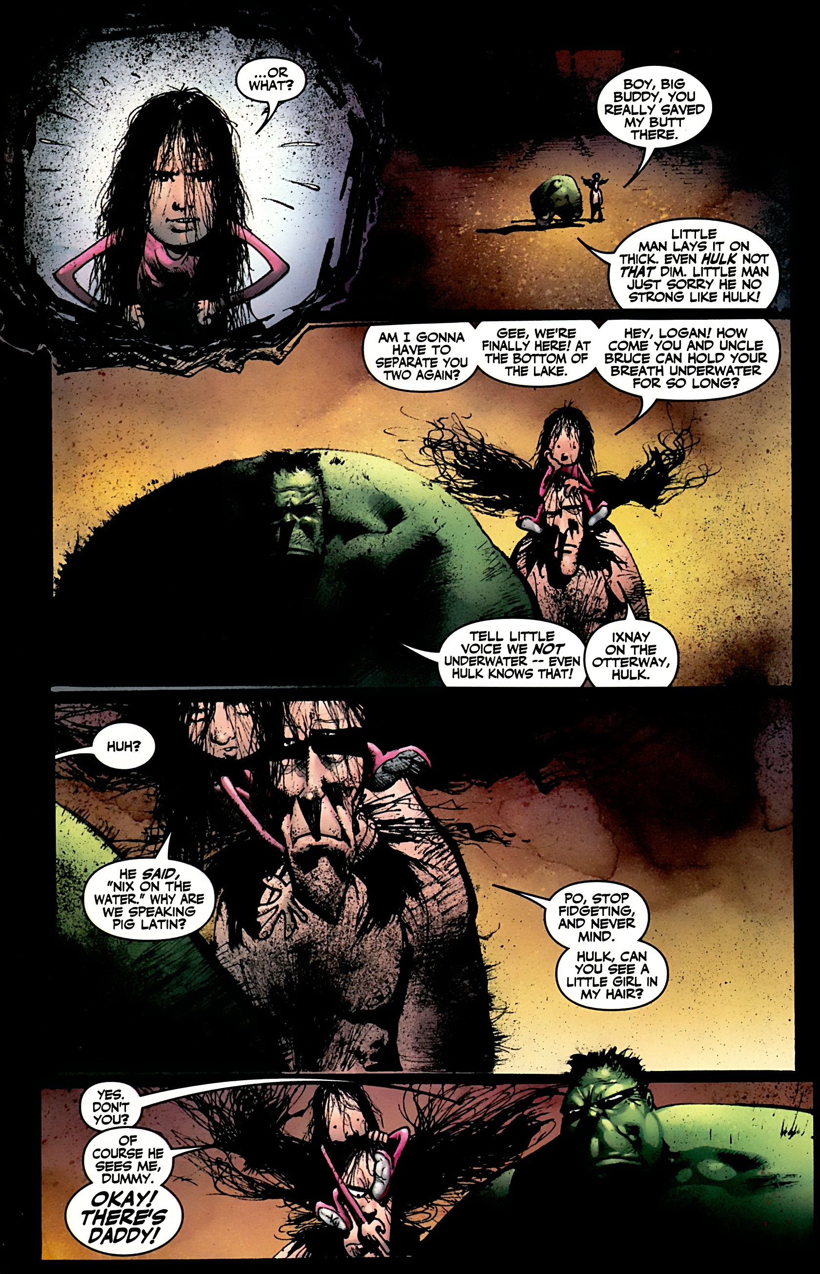 Read online Wolverine/Hulk comic -  Issue #3 - 30