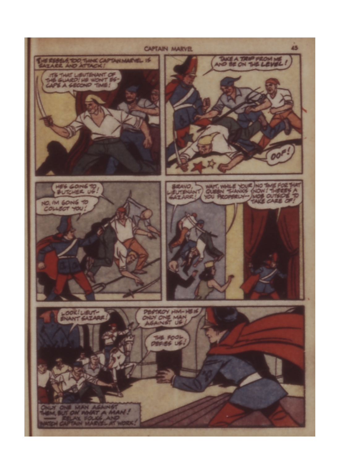 Read online Captain Marvel Adventures comic -  Issue #11 - 45