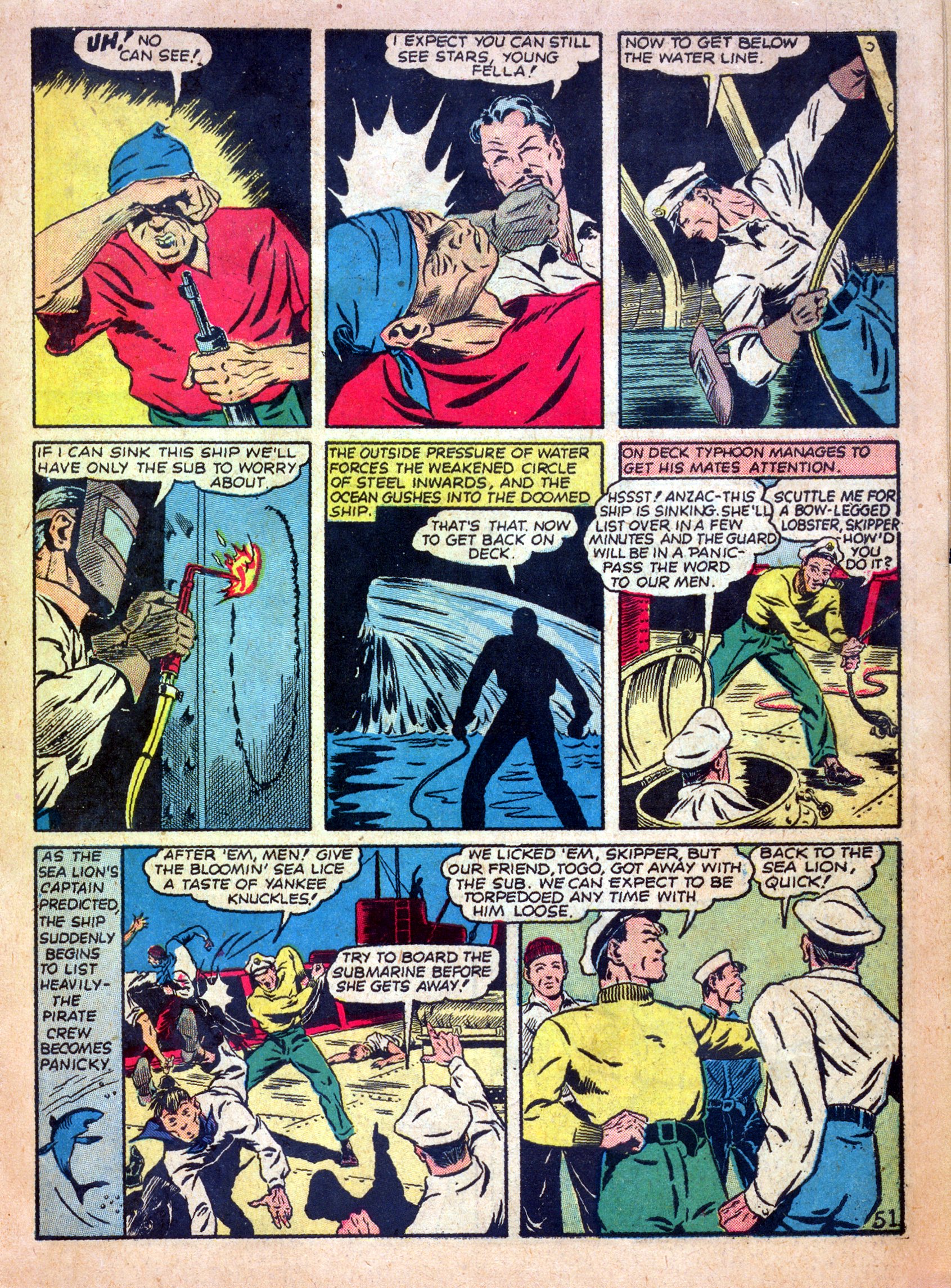 Read online Our Flag Comics comic -  Issue #1 - 53