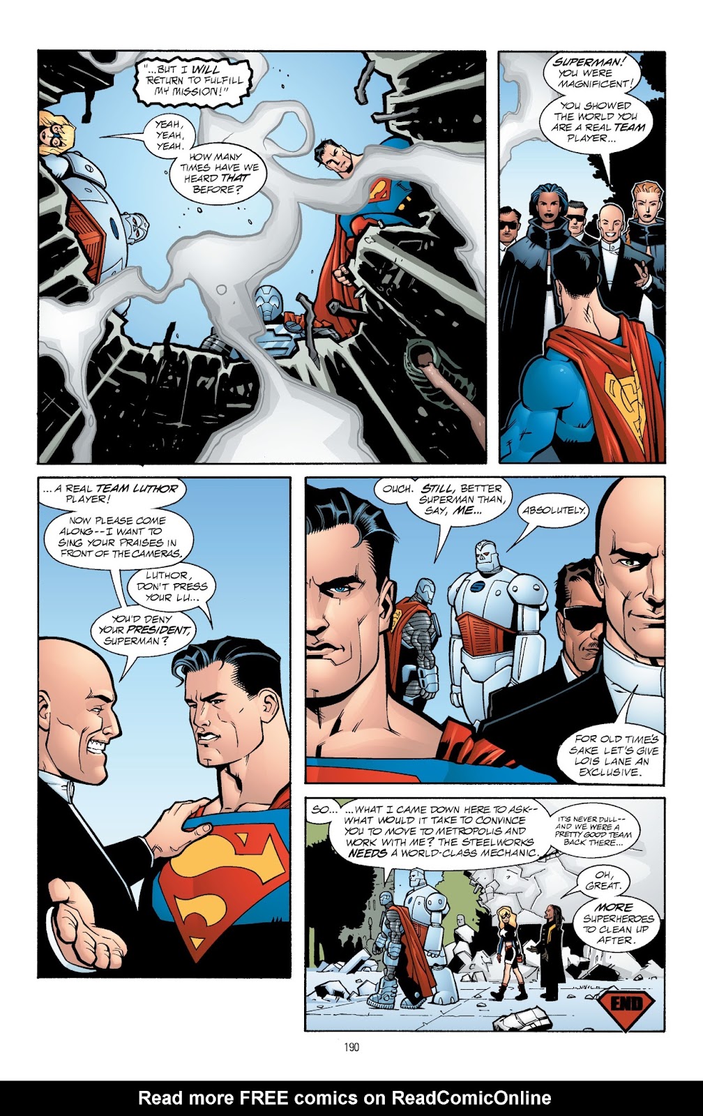 Superman: President Luthor issue TPB - Page 181
