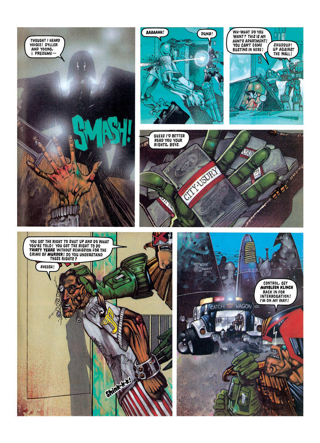 Read online Judge Dredd: The Restricted Files comic -  Issue # TPB 3 - 225