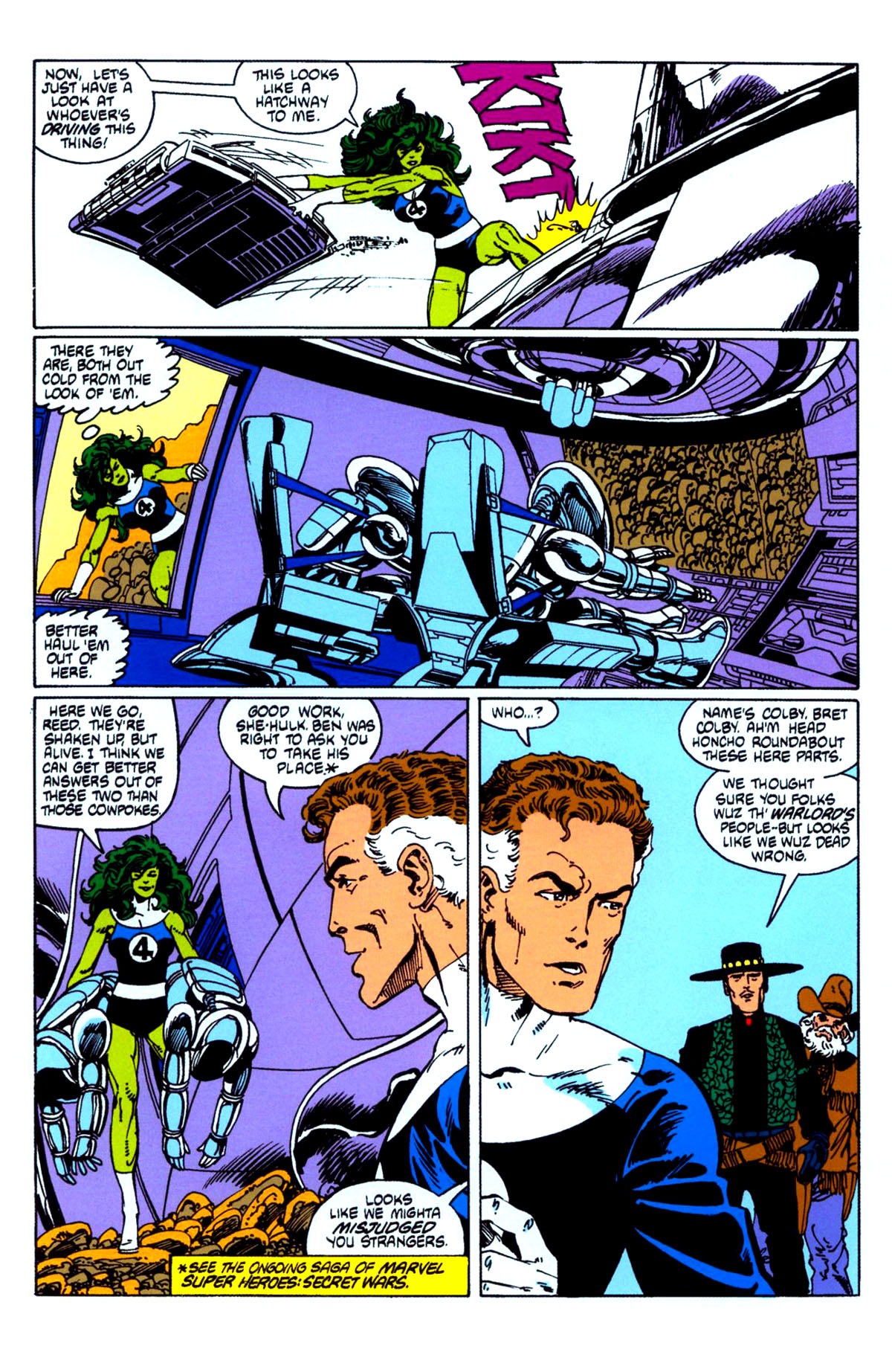 Read online Fantastic Four Visionaries: John Byrne comic -  Issue # TPB 5 - 152