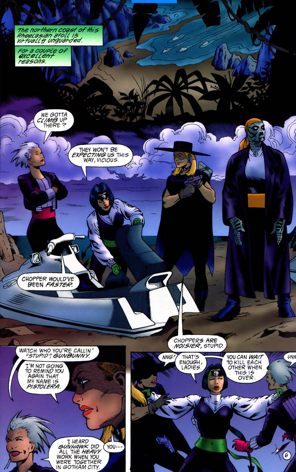 Read online Birds of Prey: The Ravens comic -  Issue # Full - 6