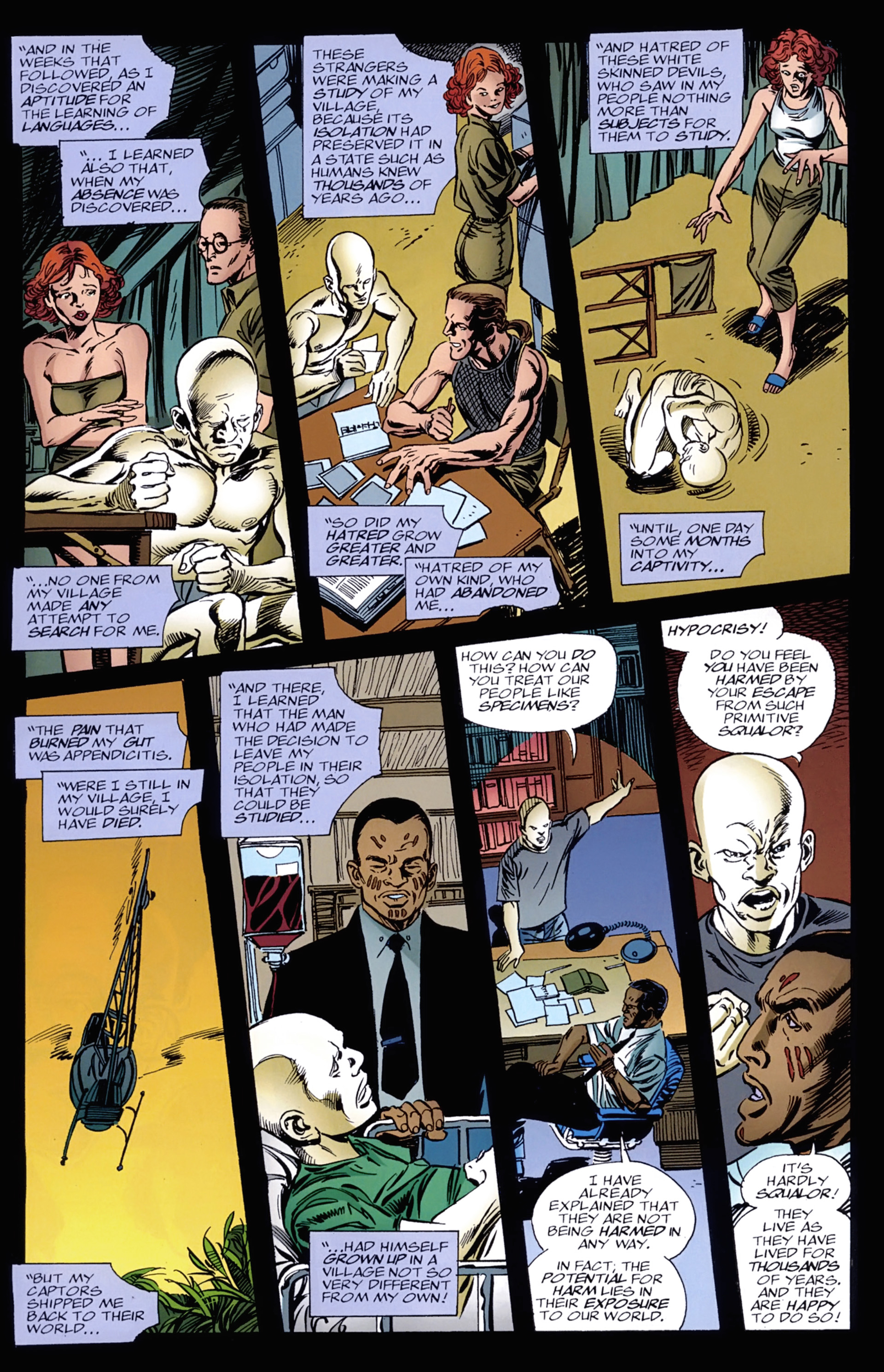 Read online X-Men: Hidden Years comic -  Issue #7 - 11