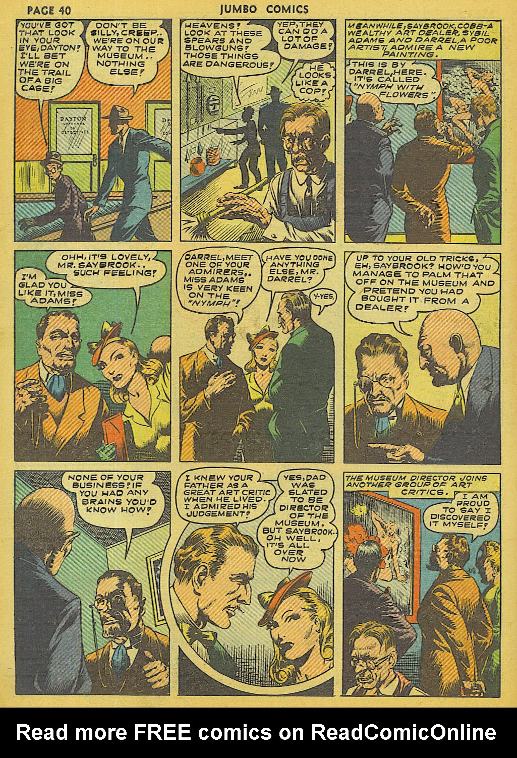 Read online Jumbo Comics comic -  Issue #49 - 42