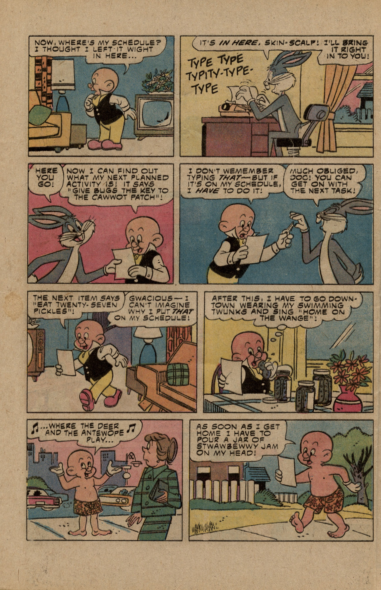 Read online Bugs Bunny comic -  Issue #166 - 32