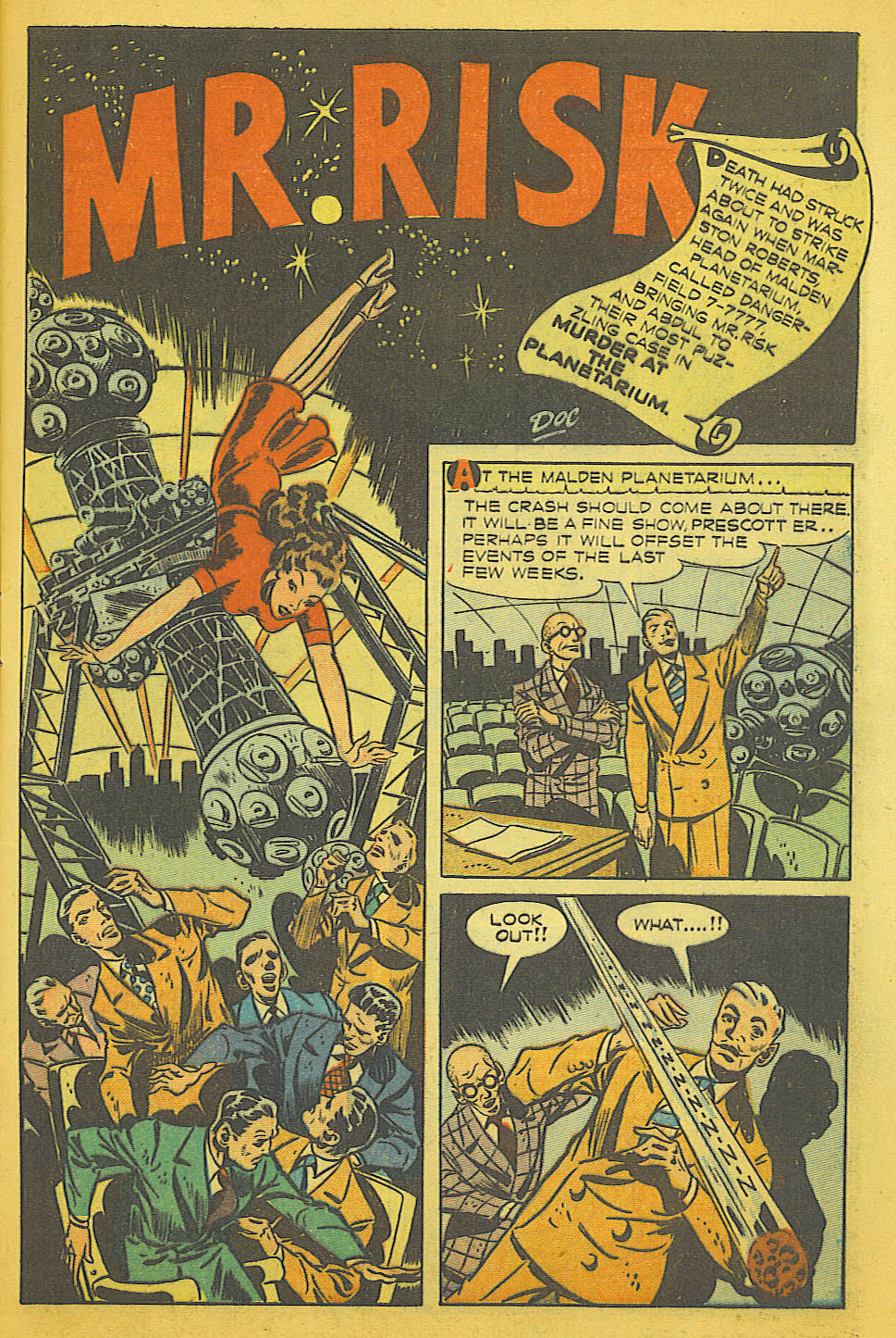 Read online Super-Mystery Comics comic -  Issue #34 - 2