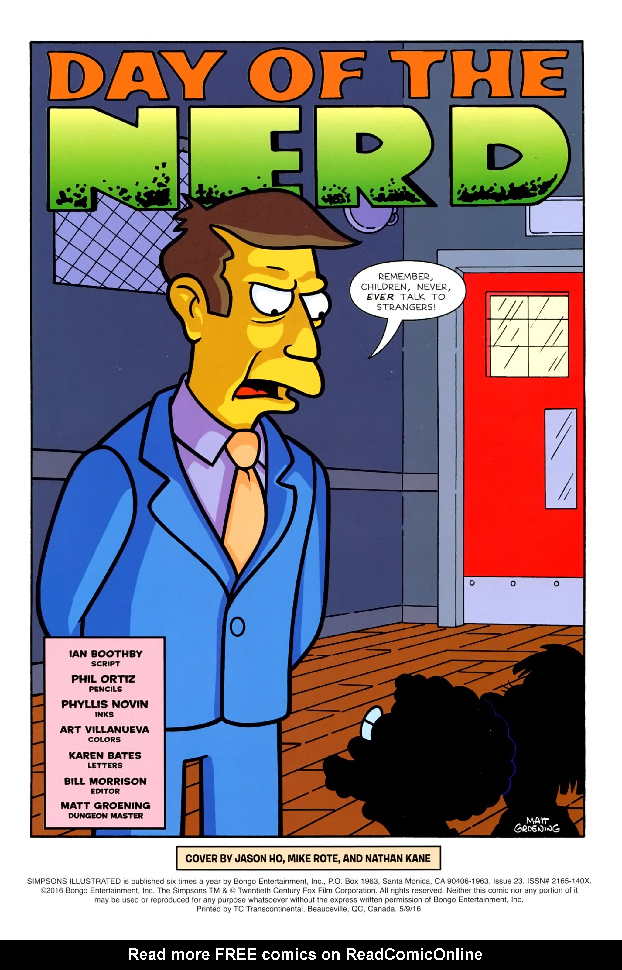 Read online Simpsons Illustrated (2012) comic -  Issue #23 - 3