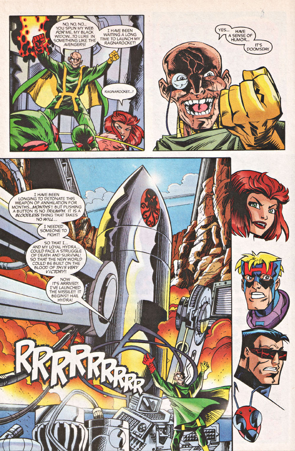 Read online Avengers United They Stand comic -  Issue #2 - 17