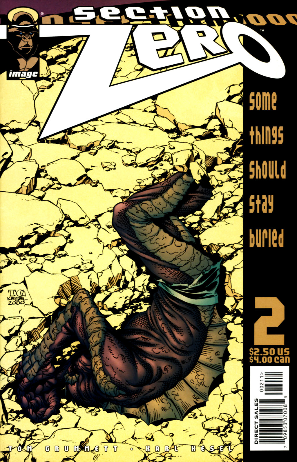 Read online Section Zero comic -  Issue #2 - 1