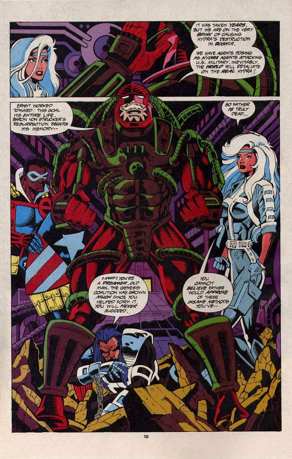 Read online Silver Sable and the Wild Pack comic -  Issue #25 - 8