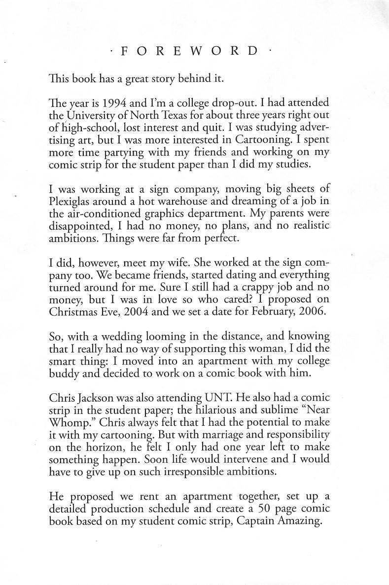 Read online Captain Amazing comic -  Issue # Full - 5