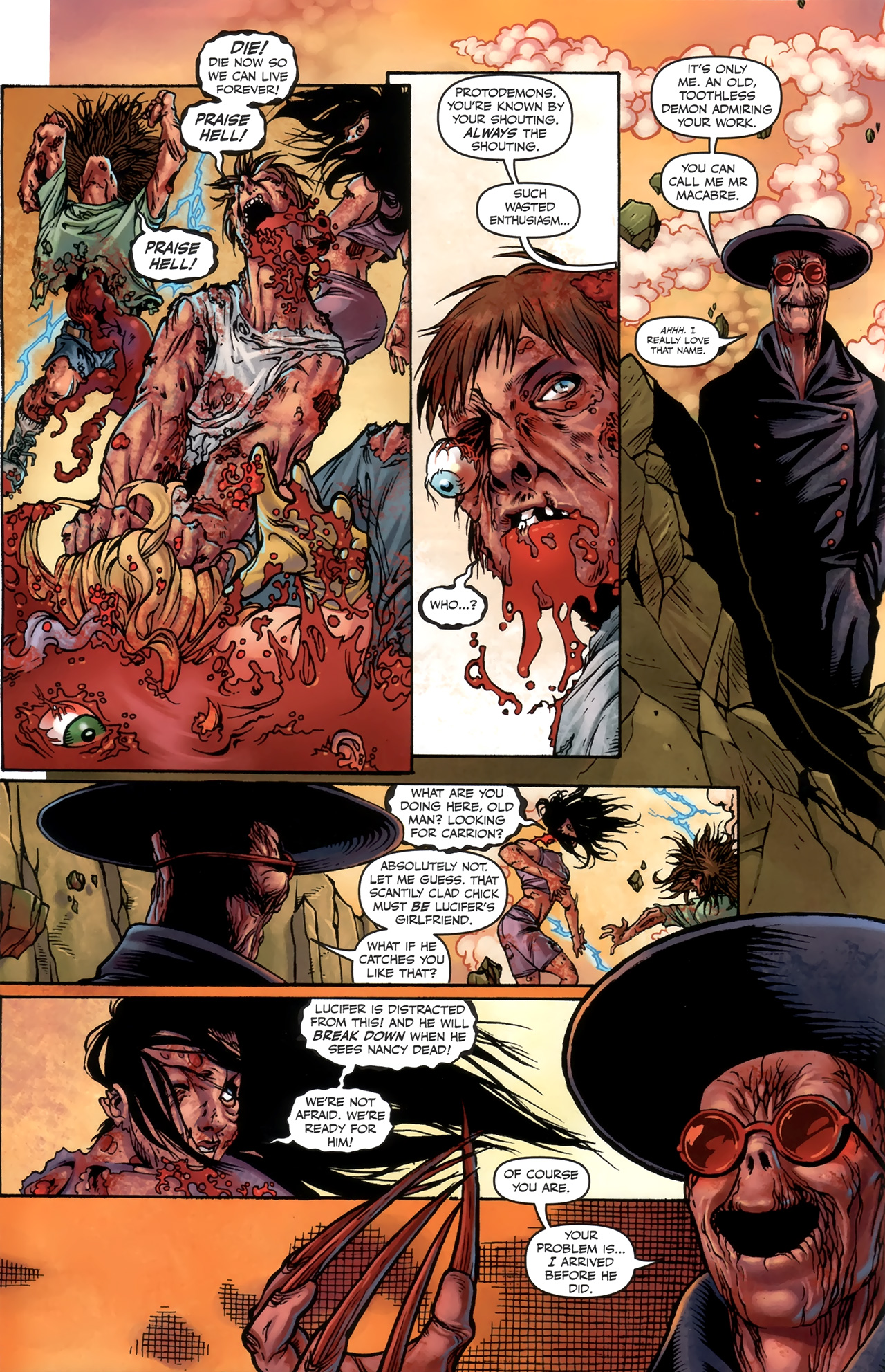 Read online Nancy in Hell comic -  Issue #3 - 8