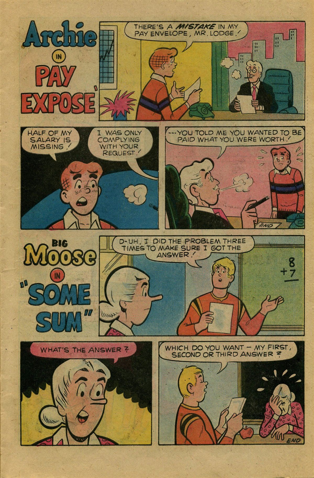 Read online Archie's Joke Book Magazine comic -  Issue #223 - 15